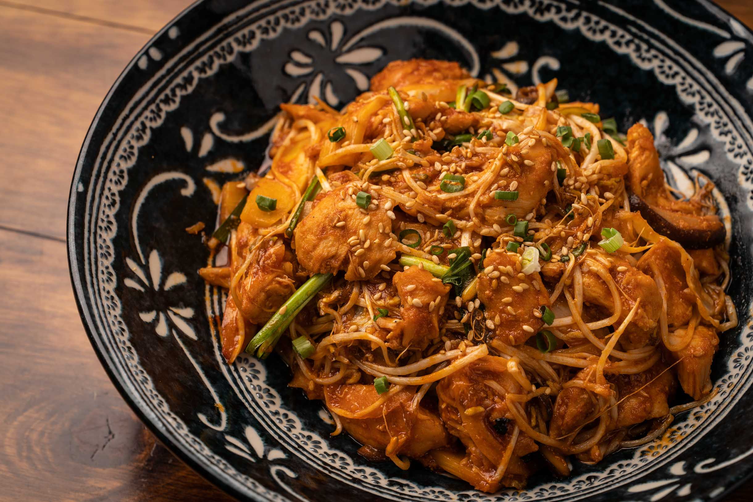 칠리 새우 덮밥
