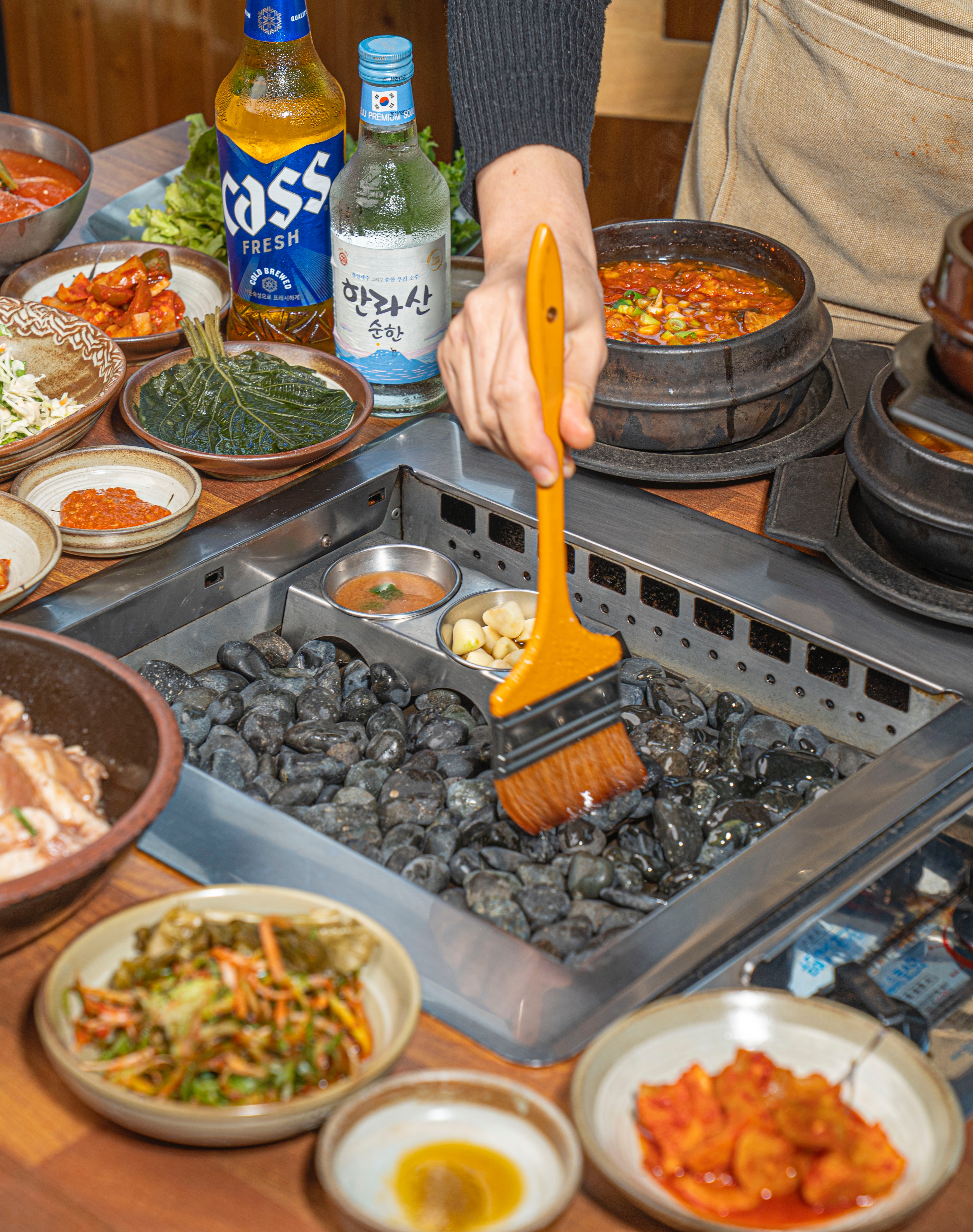 함덕 흑돼지 조약돌구이 초원