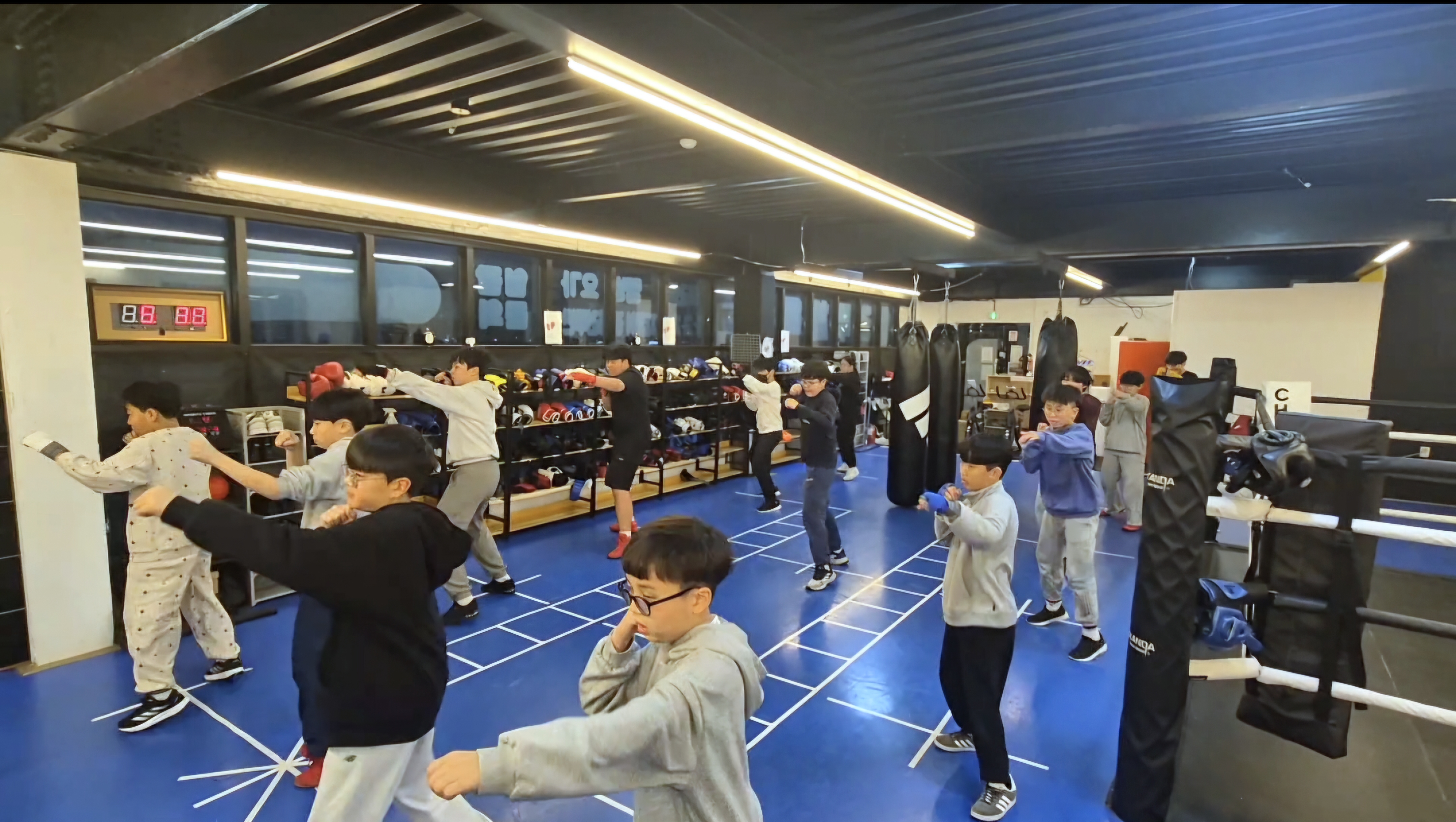 울산 북구 달천로 복싱체육관 천마 권투 체육관 내부 모습 2