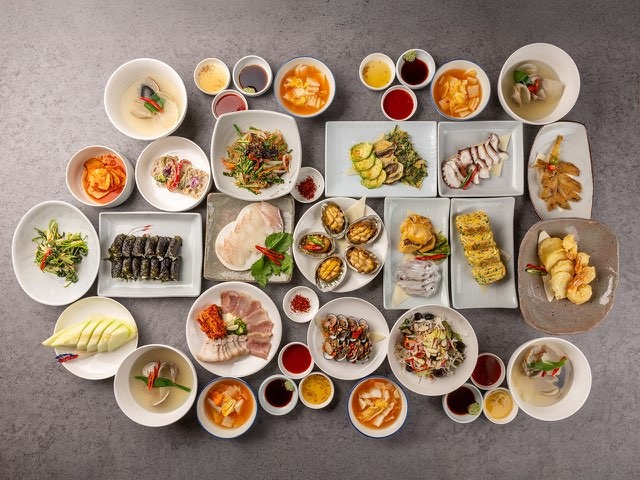통나무하우스한정식