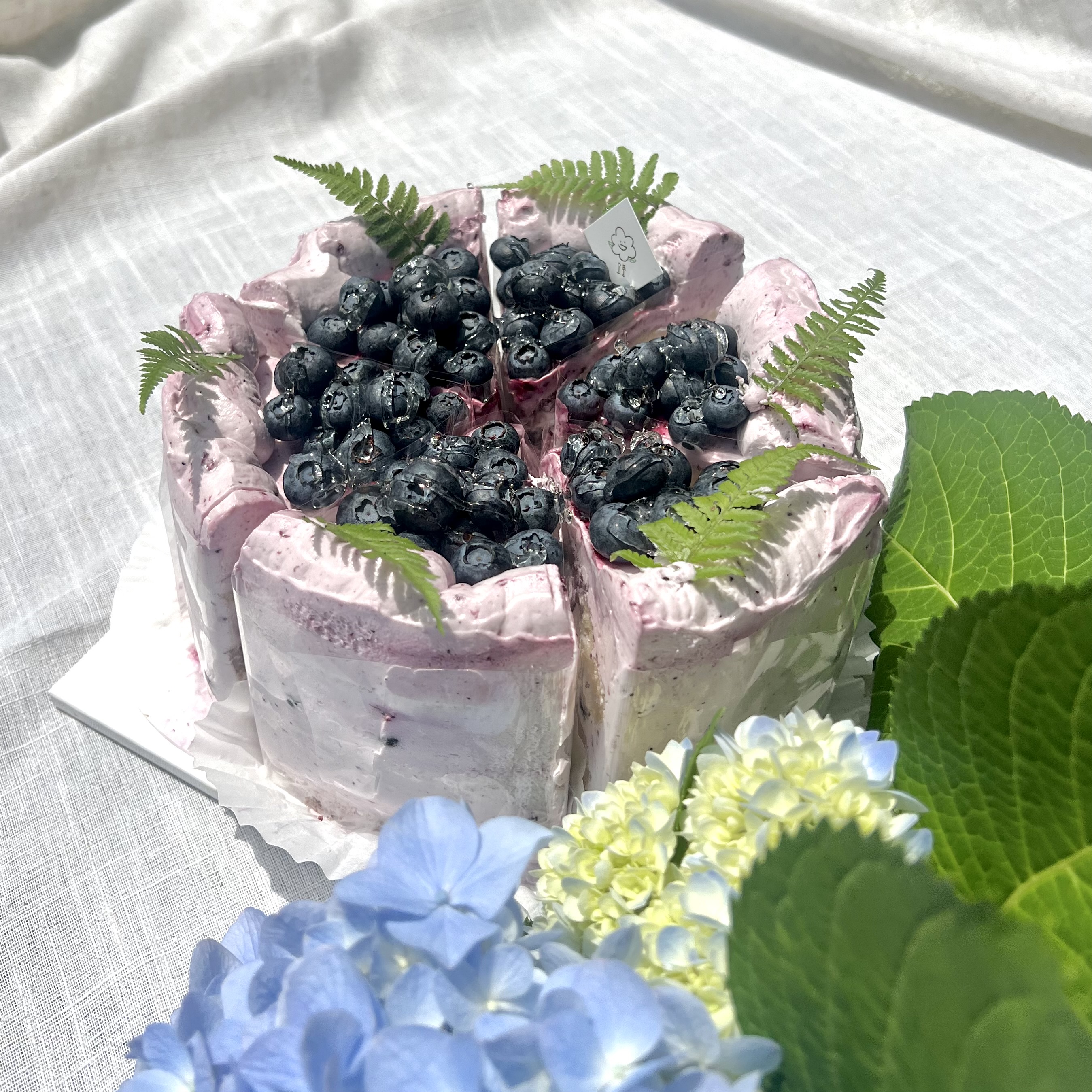 블루베리크림케이크