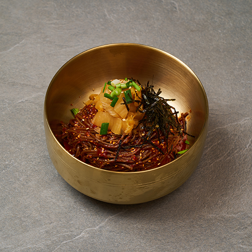 묵은지 비빔막국수