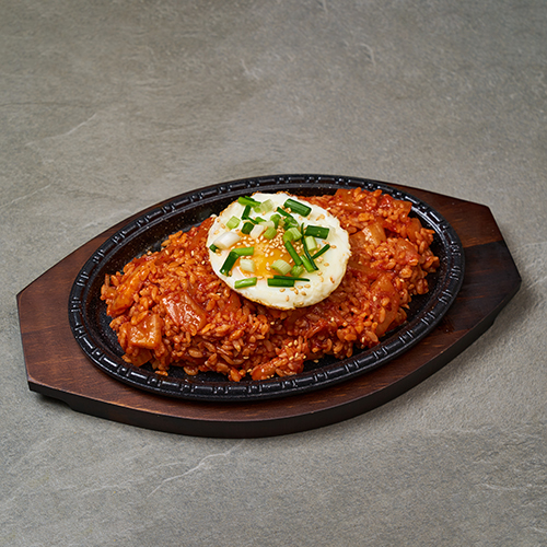 철판 치즈 김치볶음밥