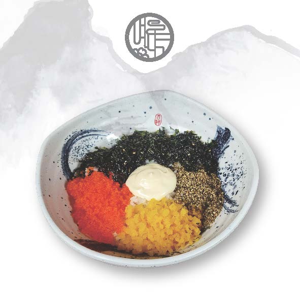 날치알 주먹밥