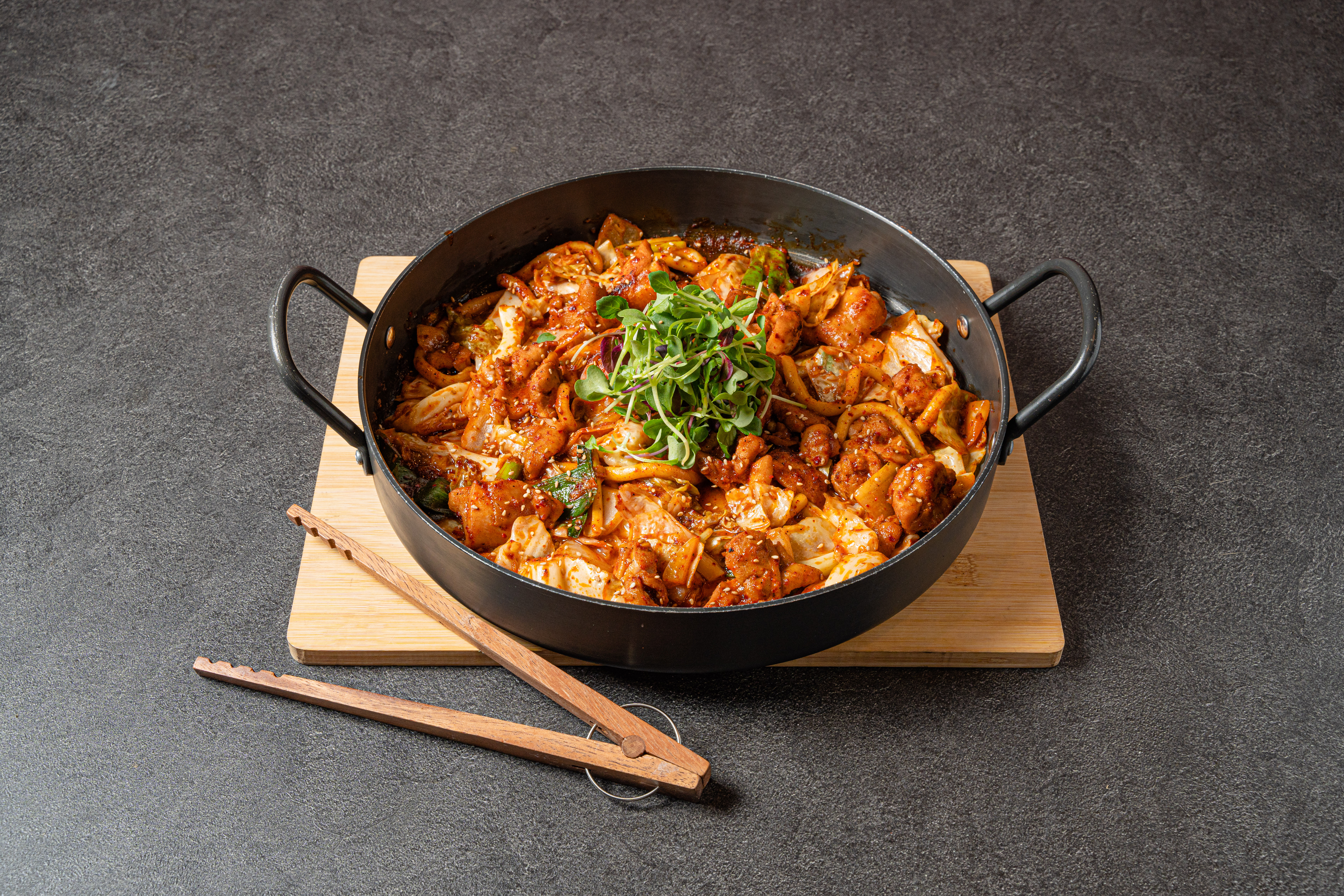 직화철판닭갈비
