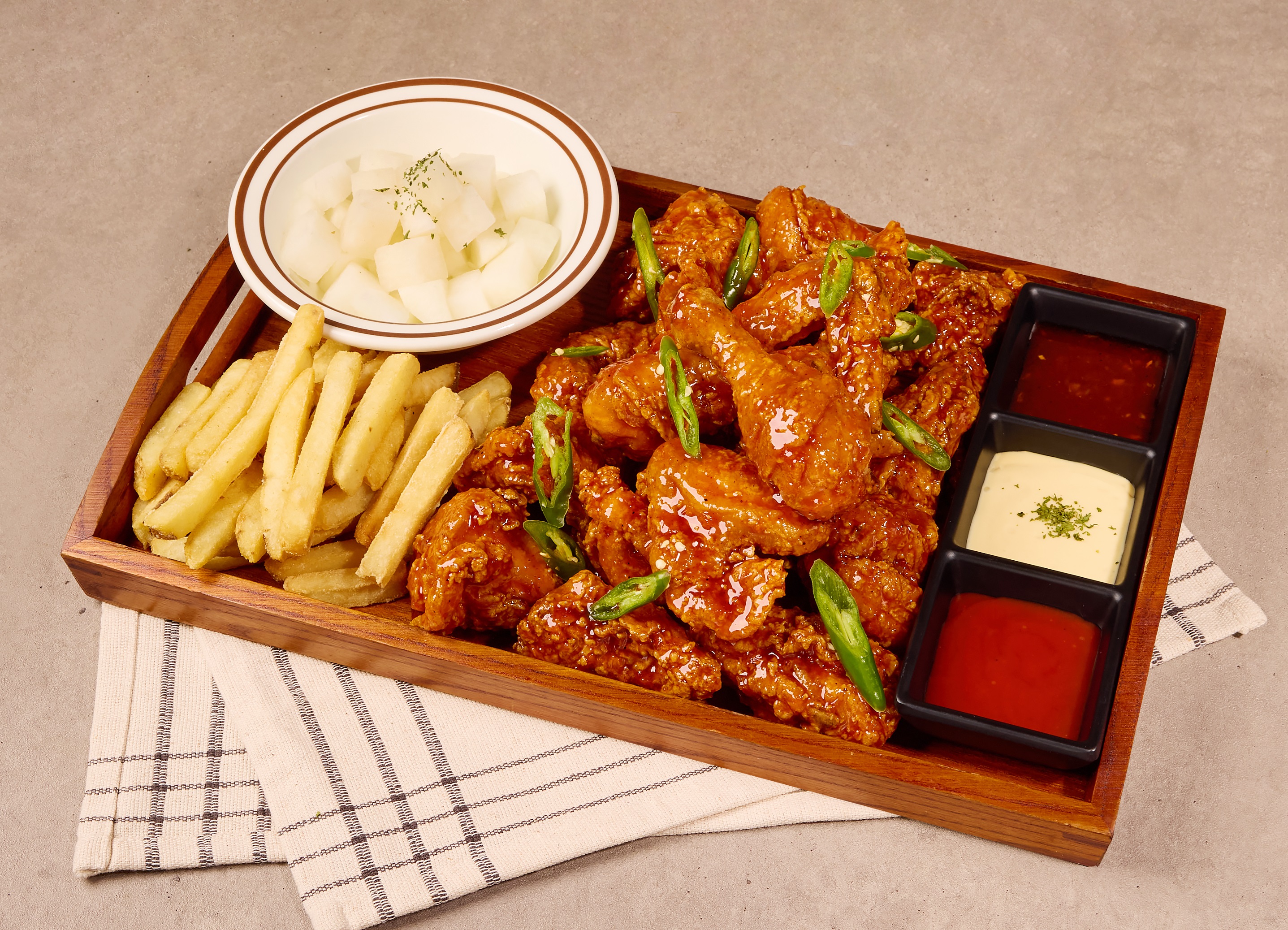 매운양념치킨