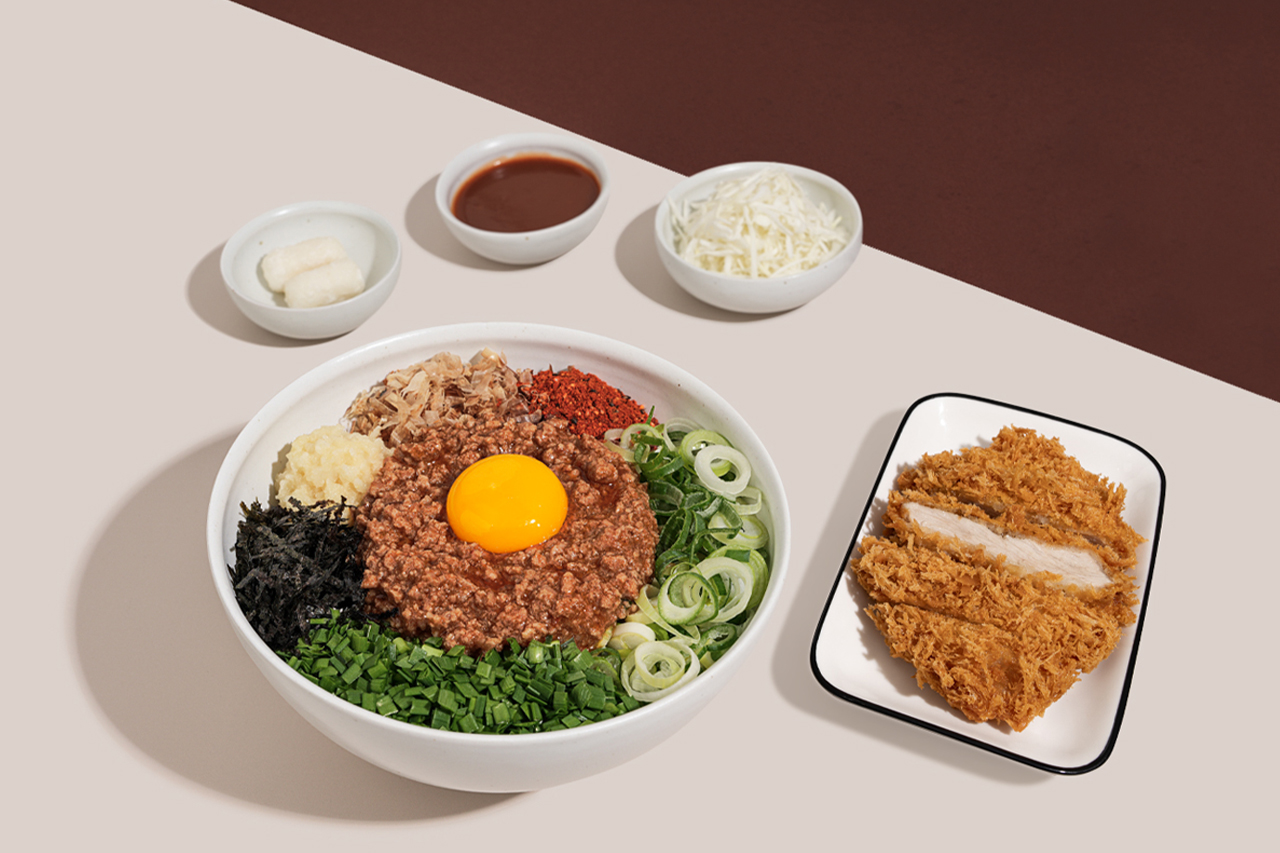 마제소바+돈카츠