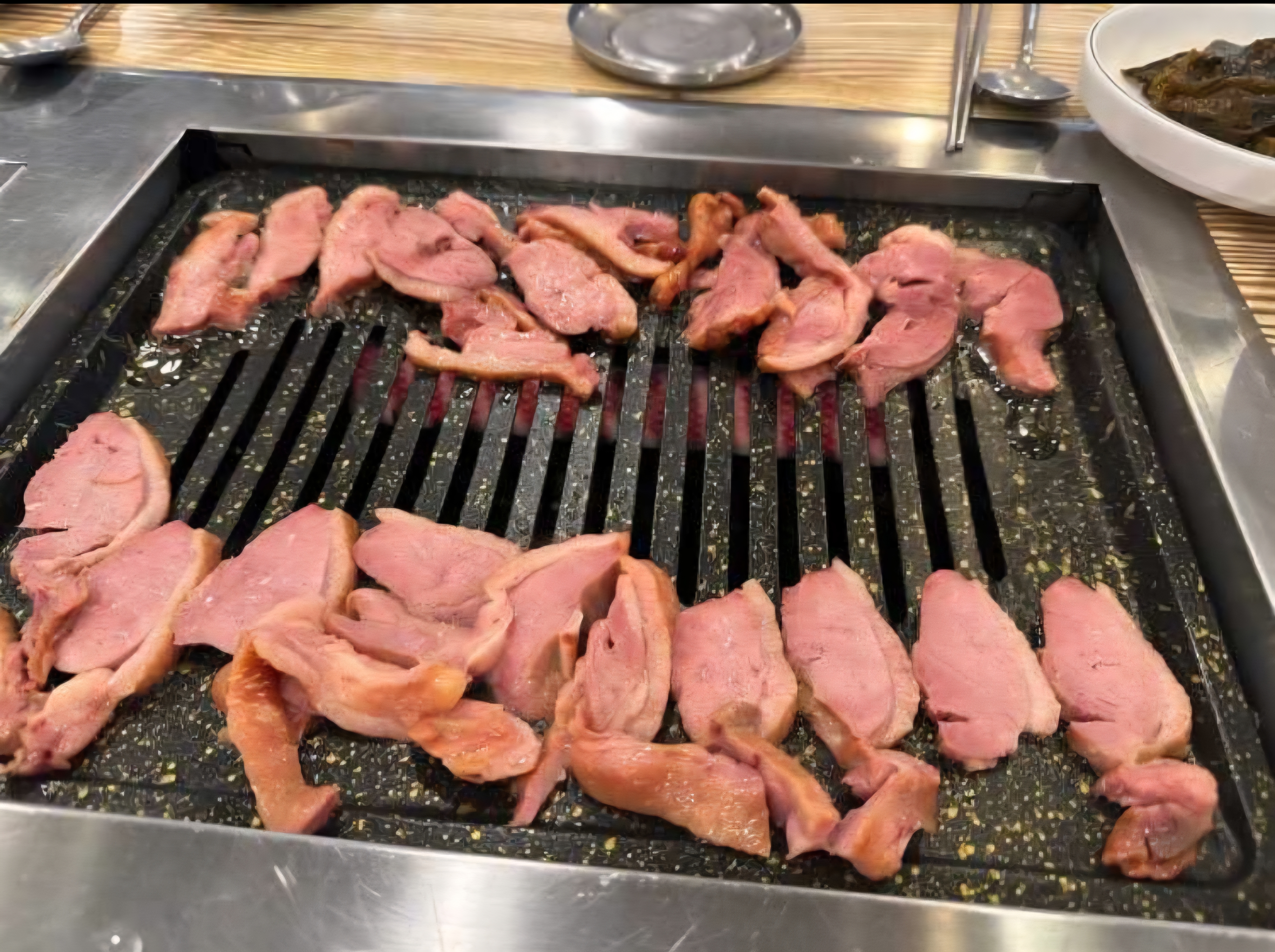 유황오리훈제