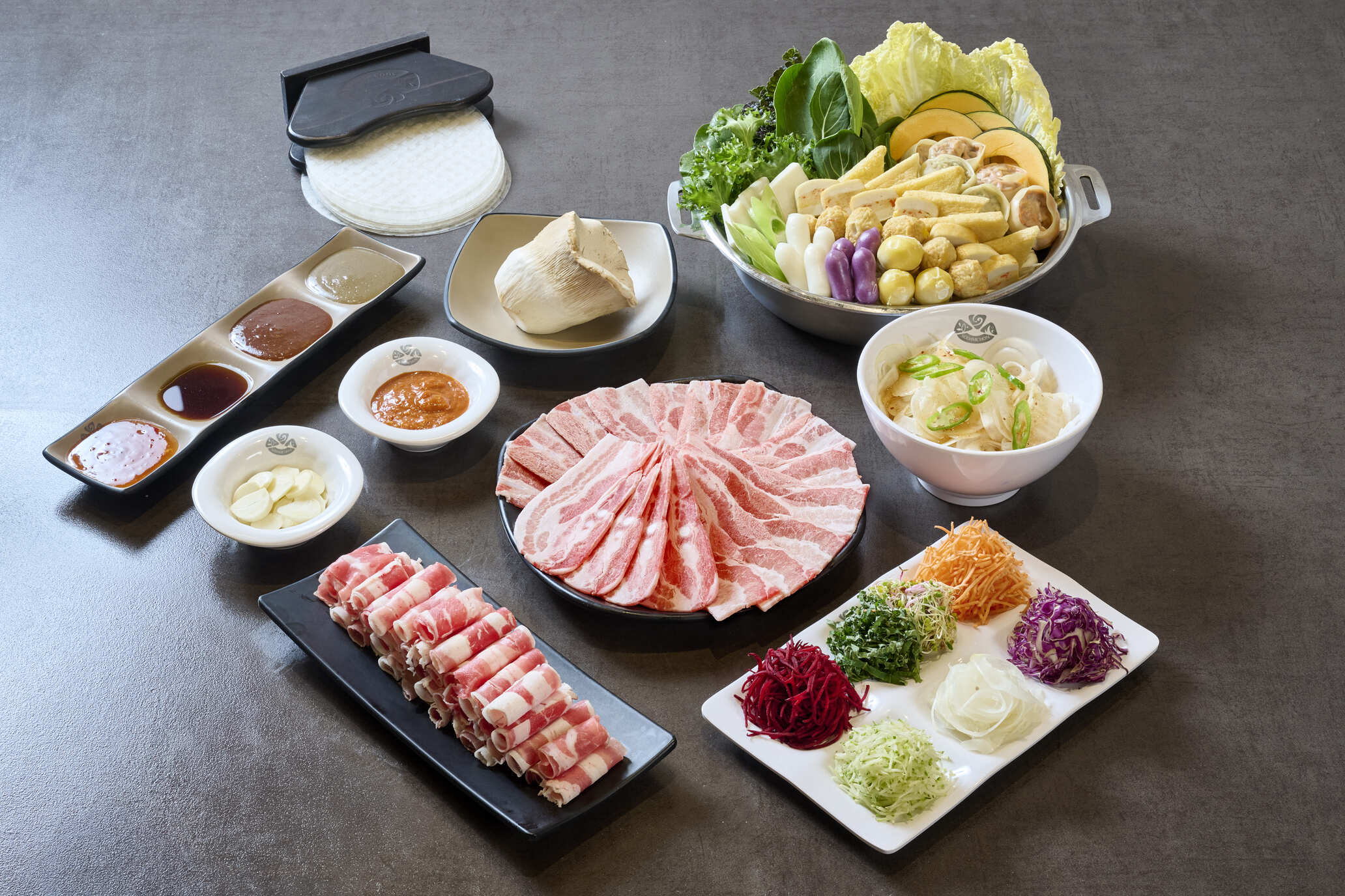 돈삼겹구이 & 샤브