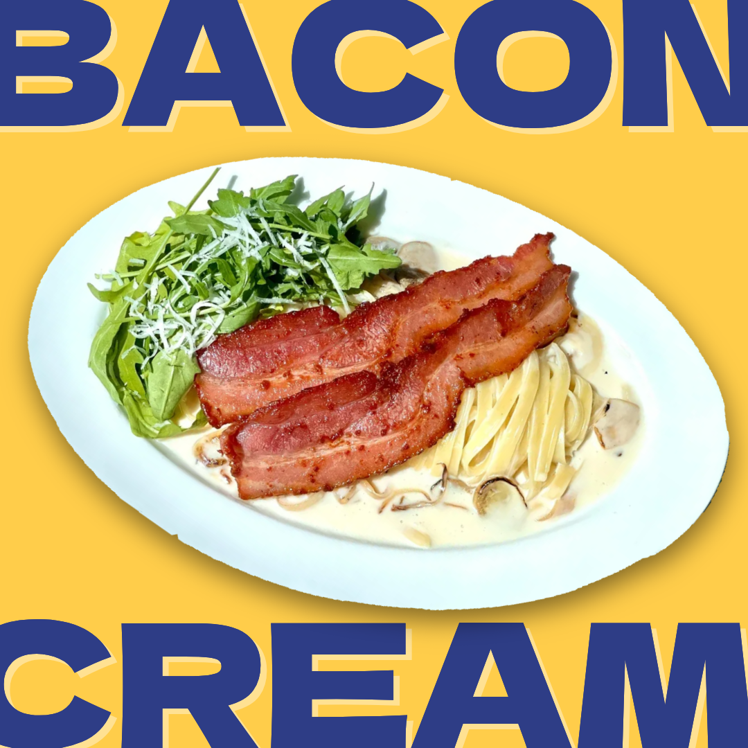 🥓통베이컨 크림 페투치네