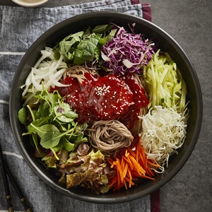 쟁반국수