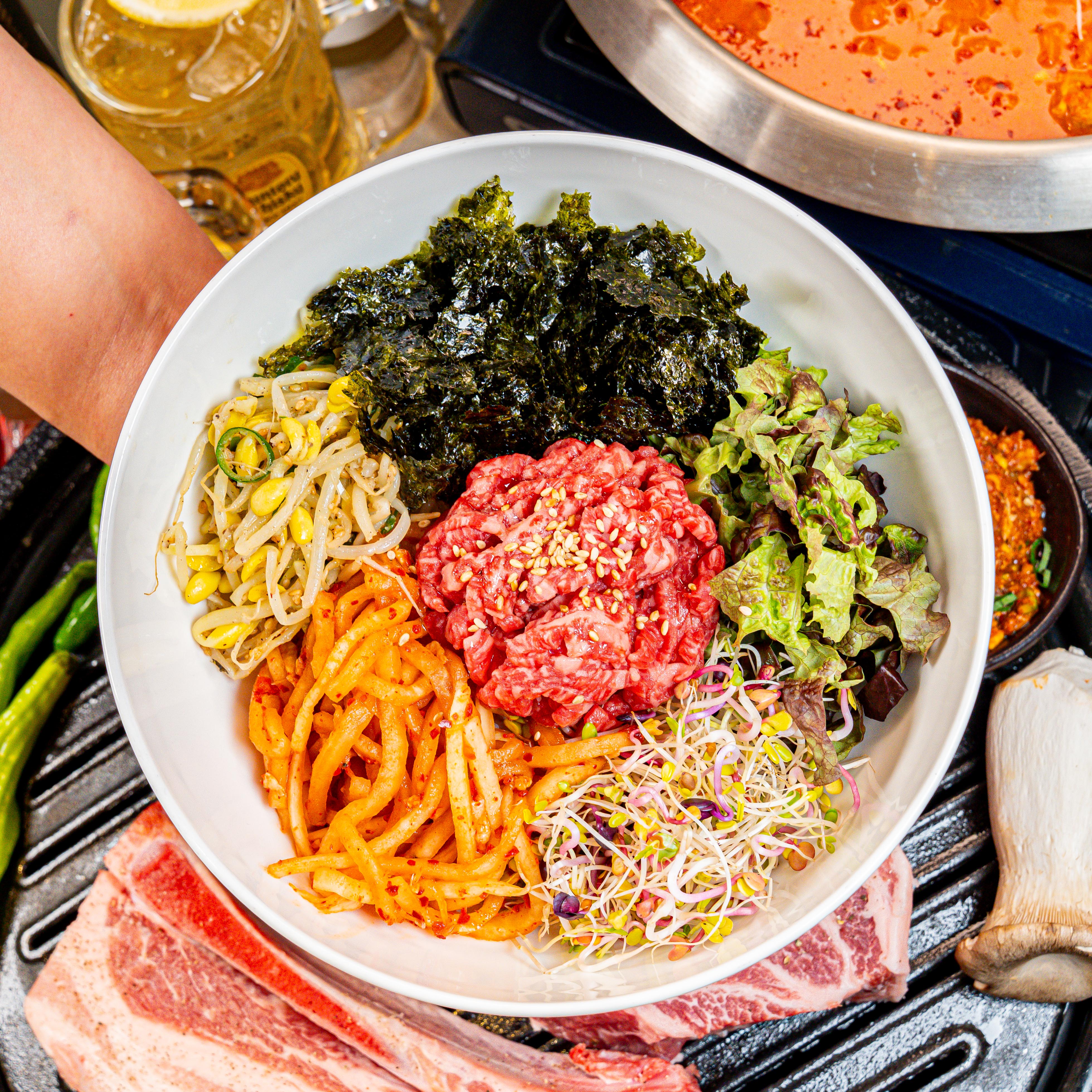 한우육회비빔밥 (평일점심)