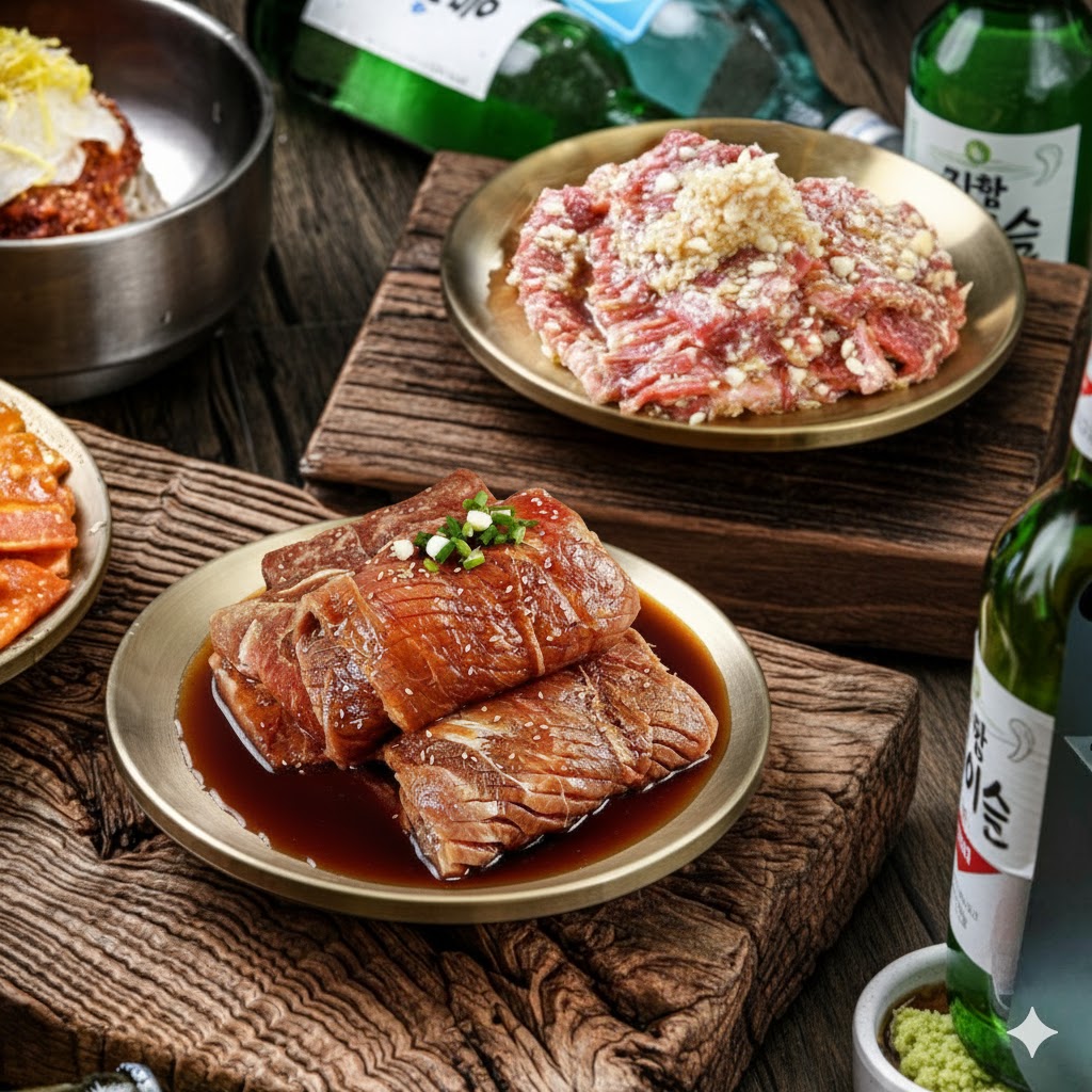 돼지갈비 한판