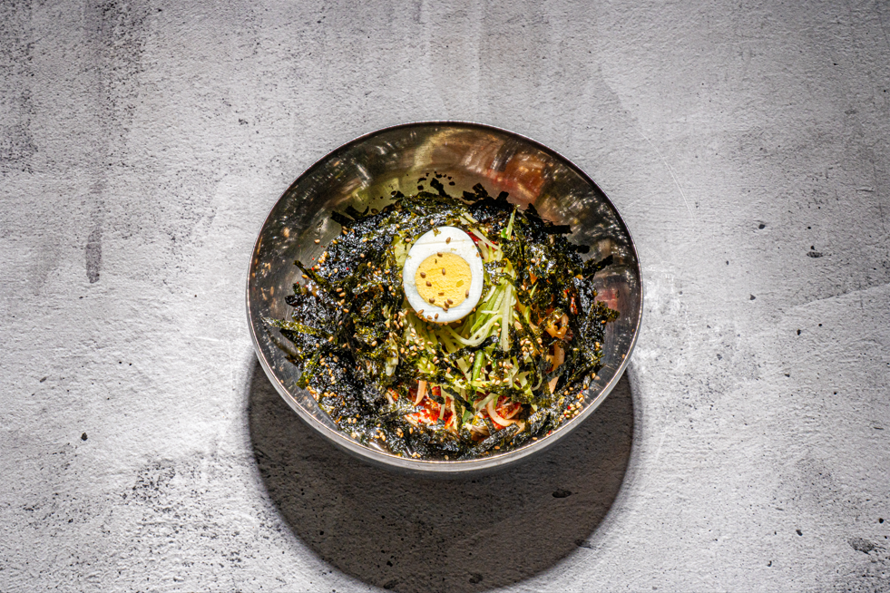 후식막국수(비빔,물,들기름)