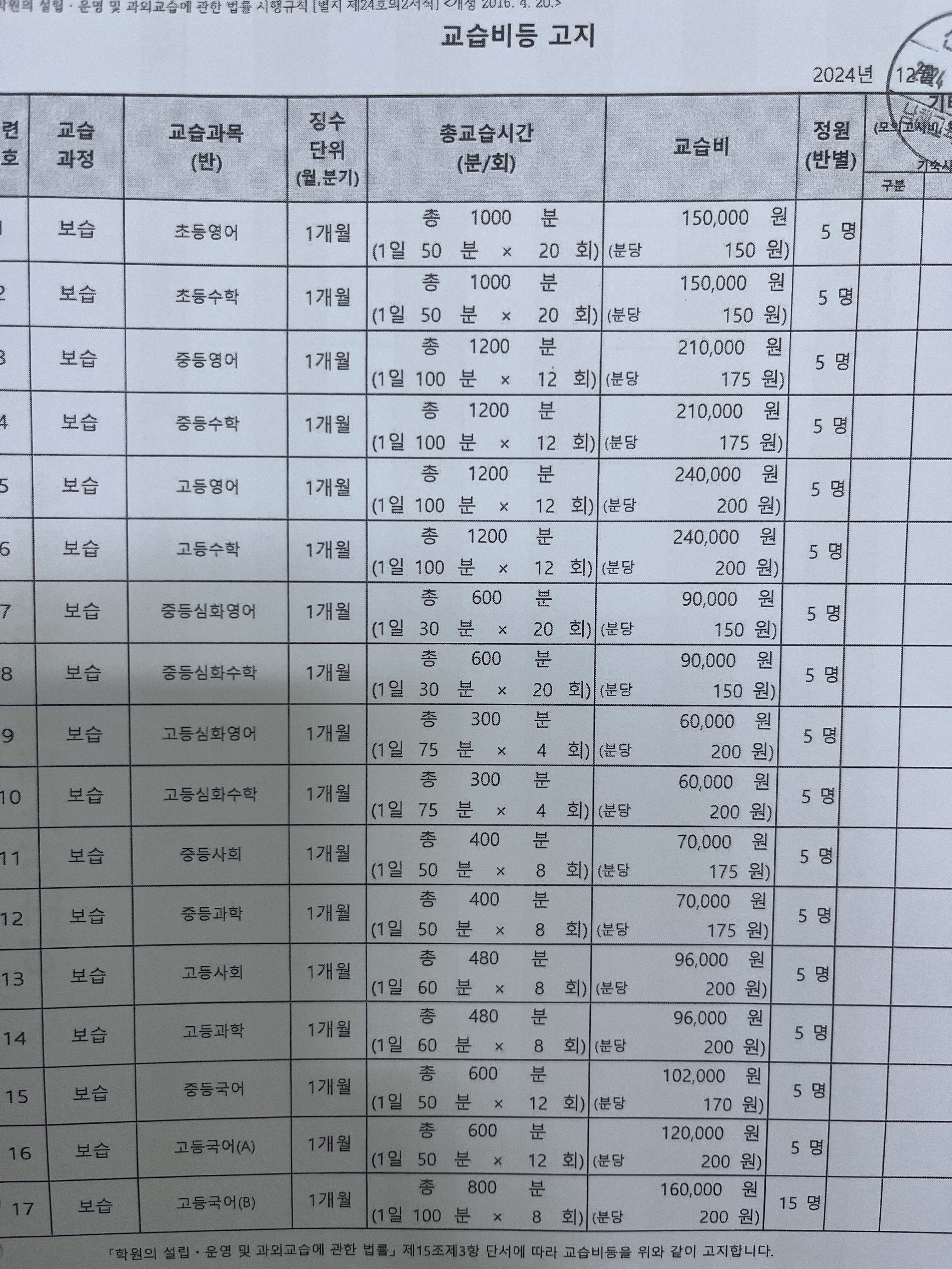 이초이스학원 대표 이미지