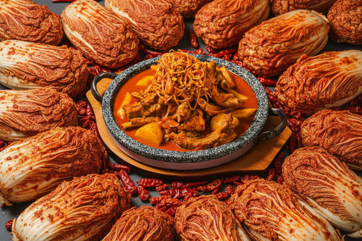 그시절, 80년대 김치등갈비찜🍖