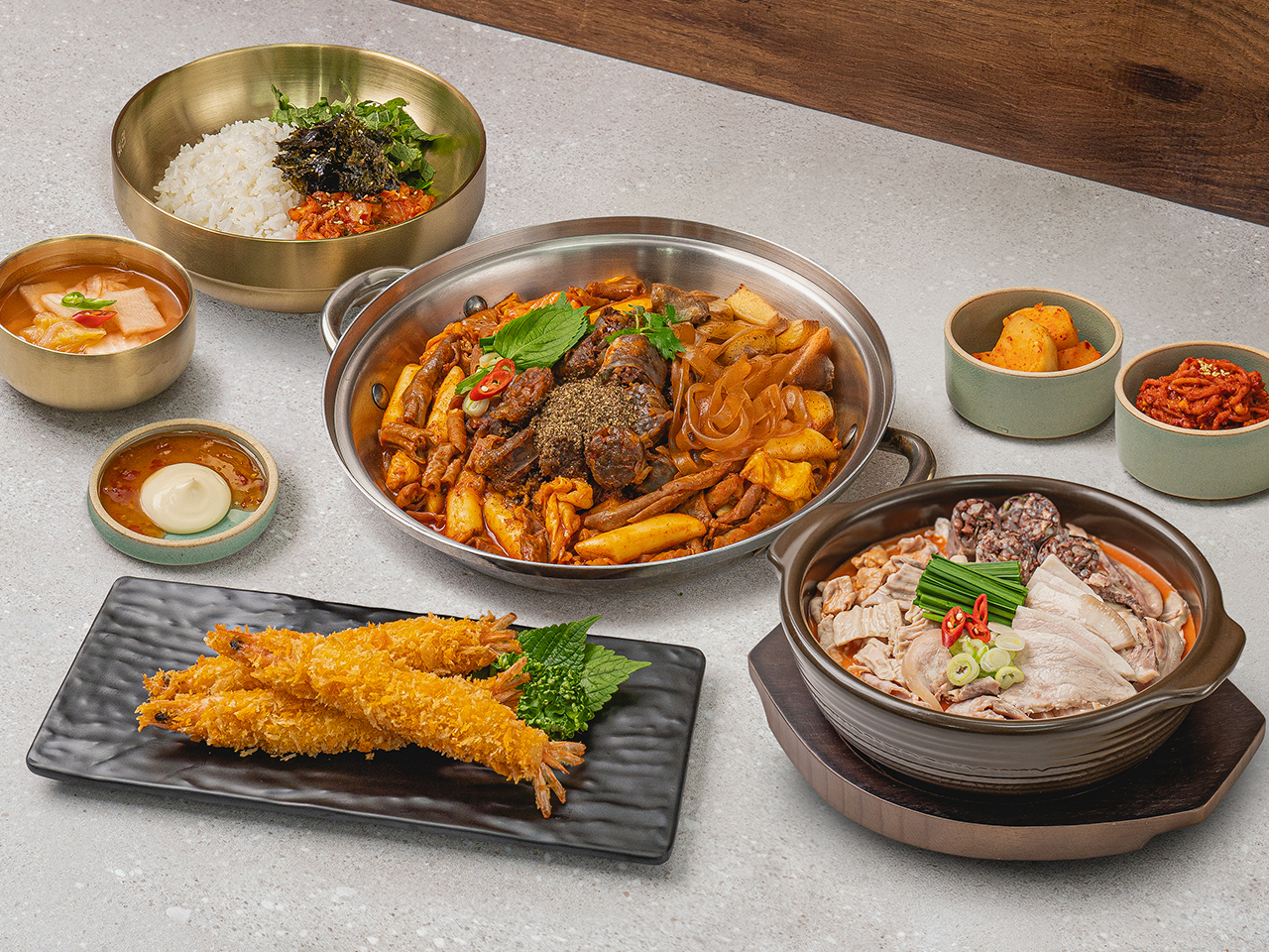 순대곱창볶음한상