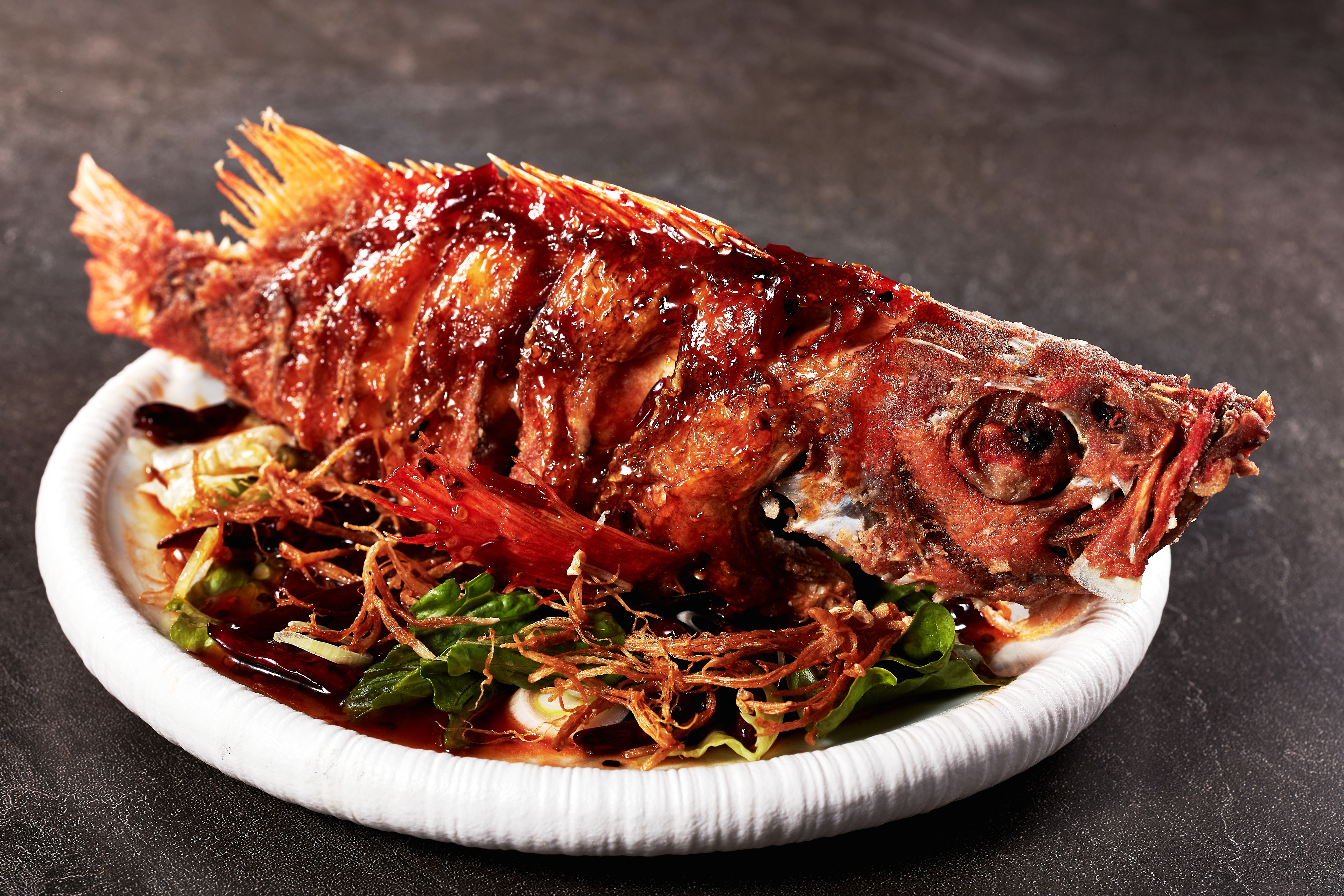 특대 볼락탕수구이