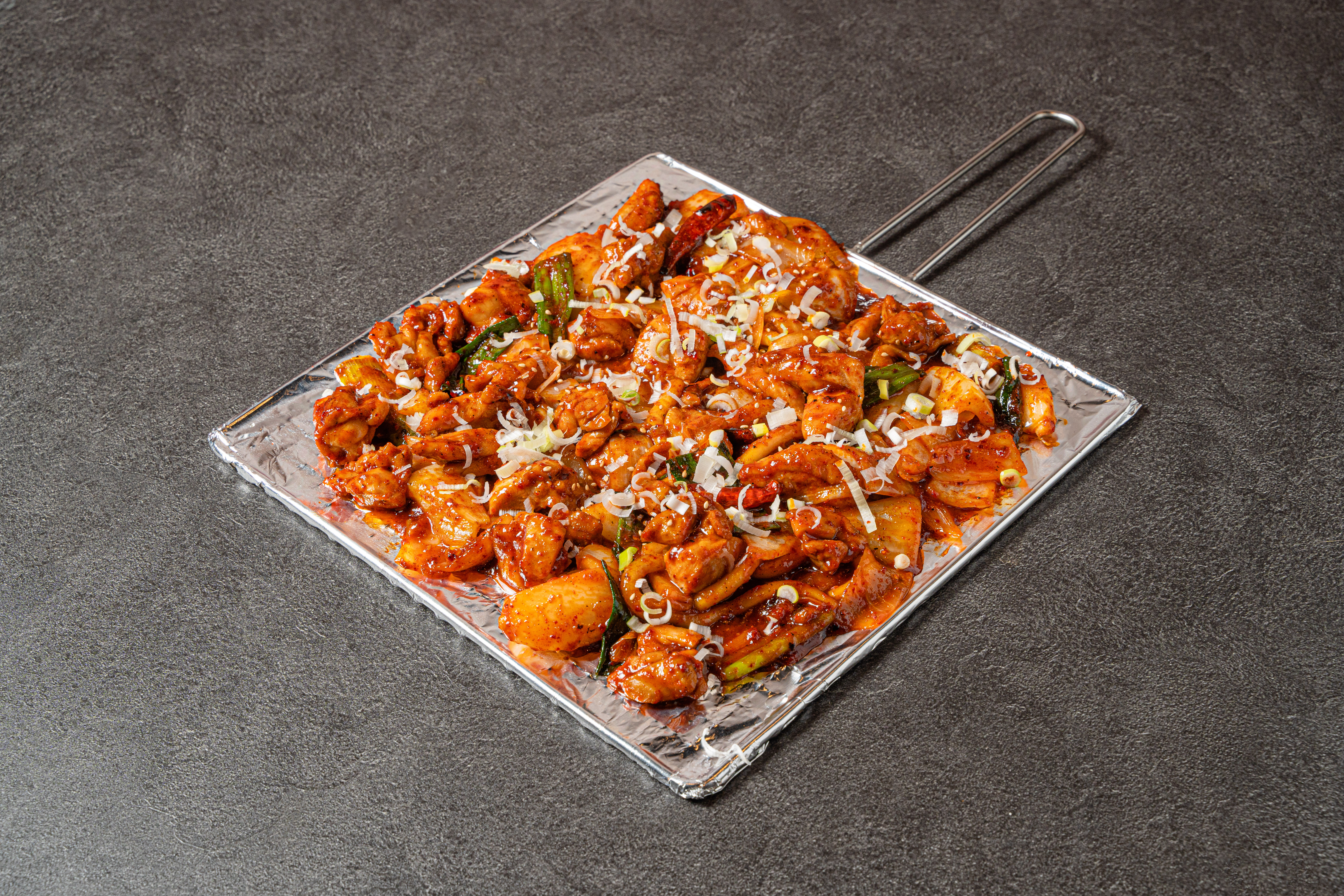 직화석쇠양념닭갈비
