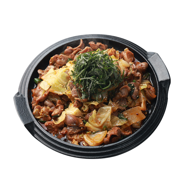 매콤똥집볶음