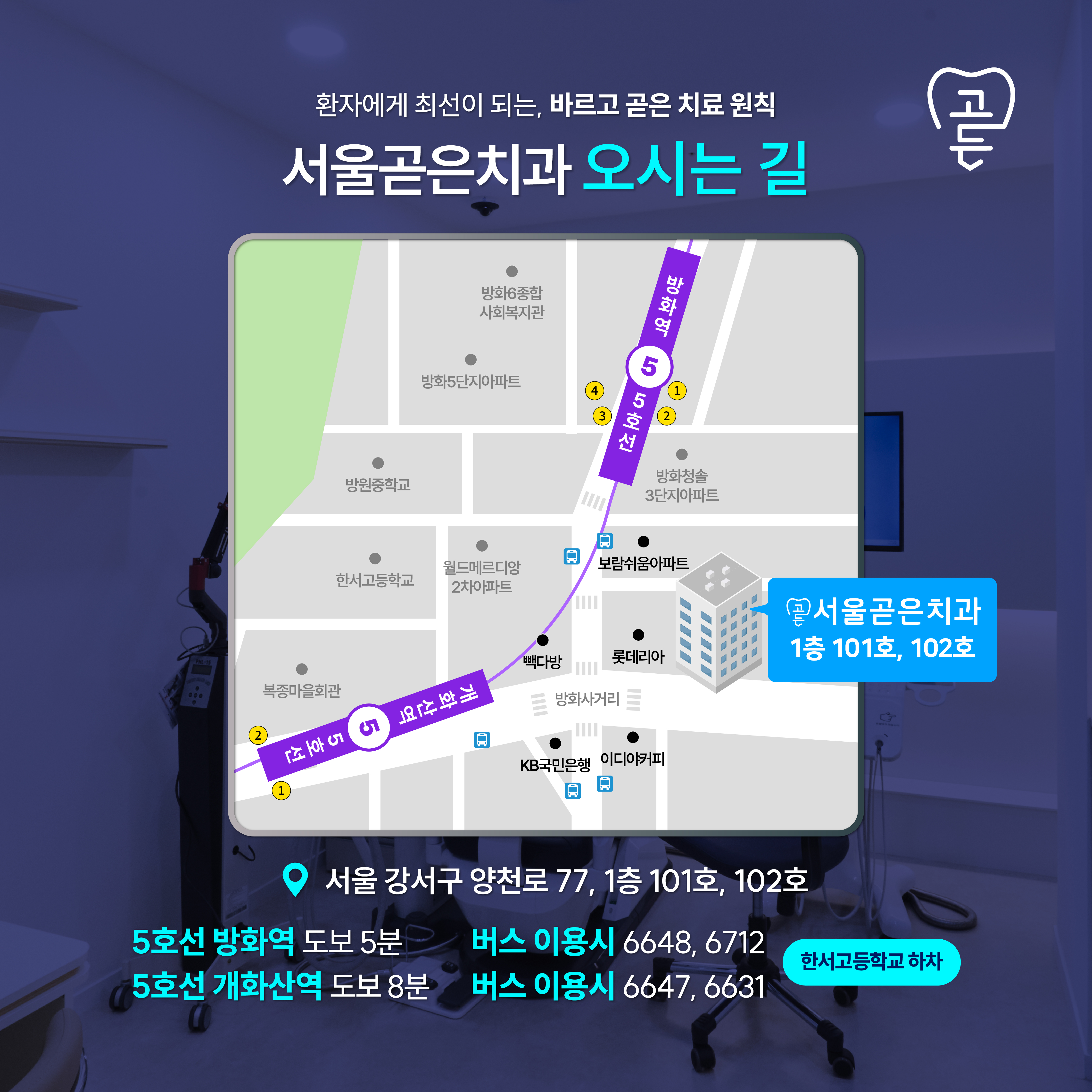 서울곧은치과의원 대표 이미지