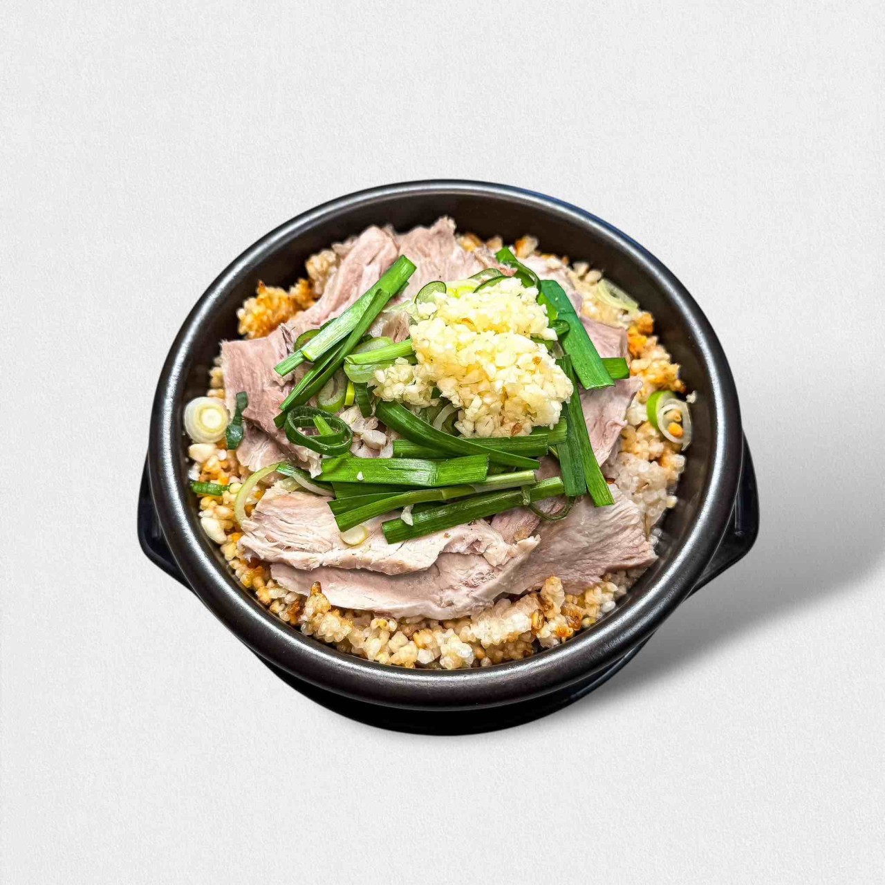 찹쌀누룽지 돼지국밥