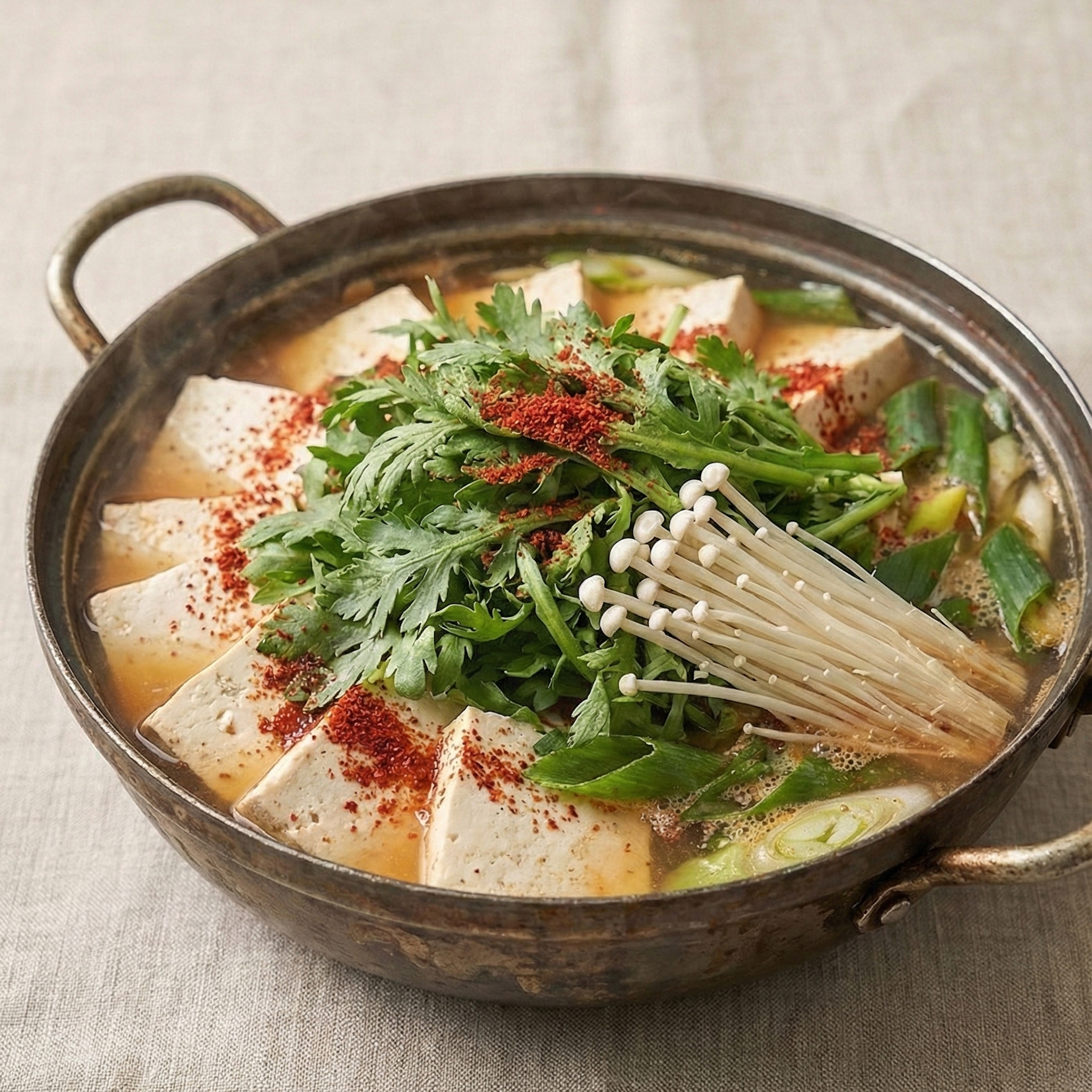 두부전골(순두부찌개)