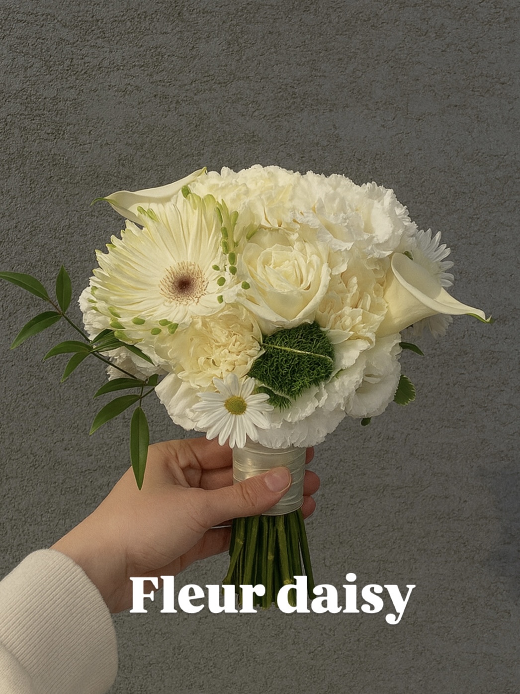 플뢰르데이지 부케 이미지