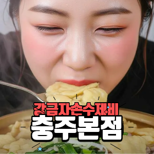 강금자손수제비 충주본점