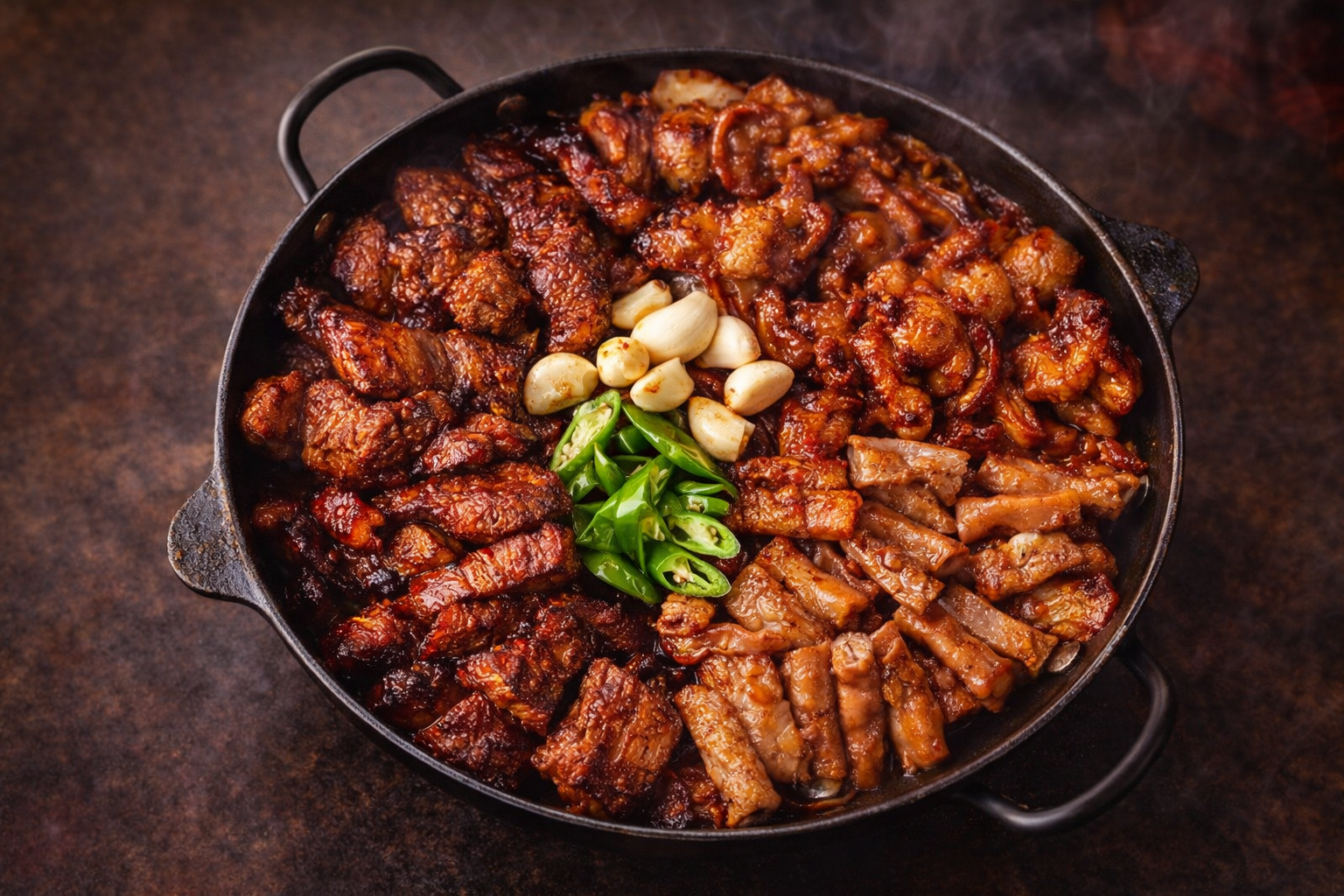 돼지김치곱창대창구이