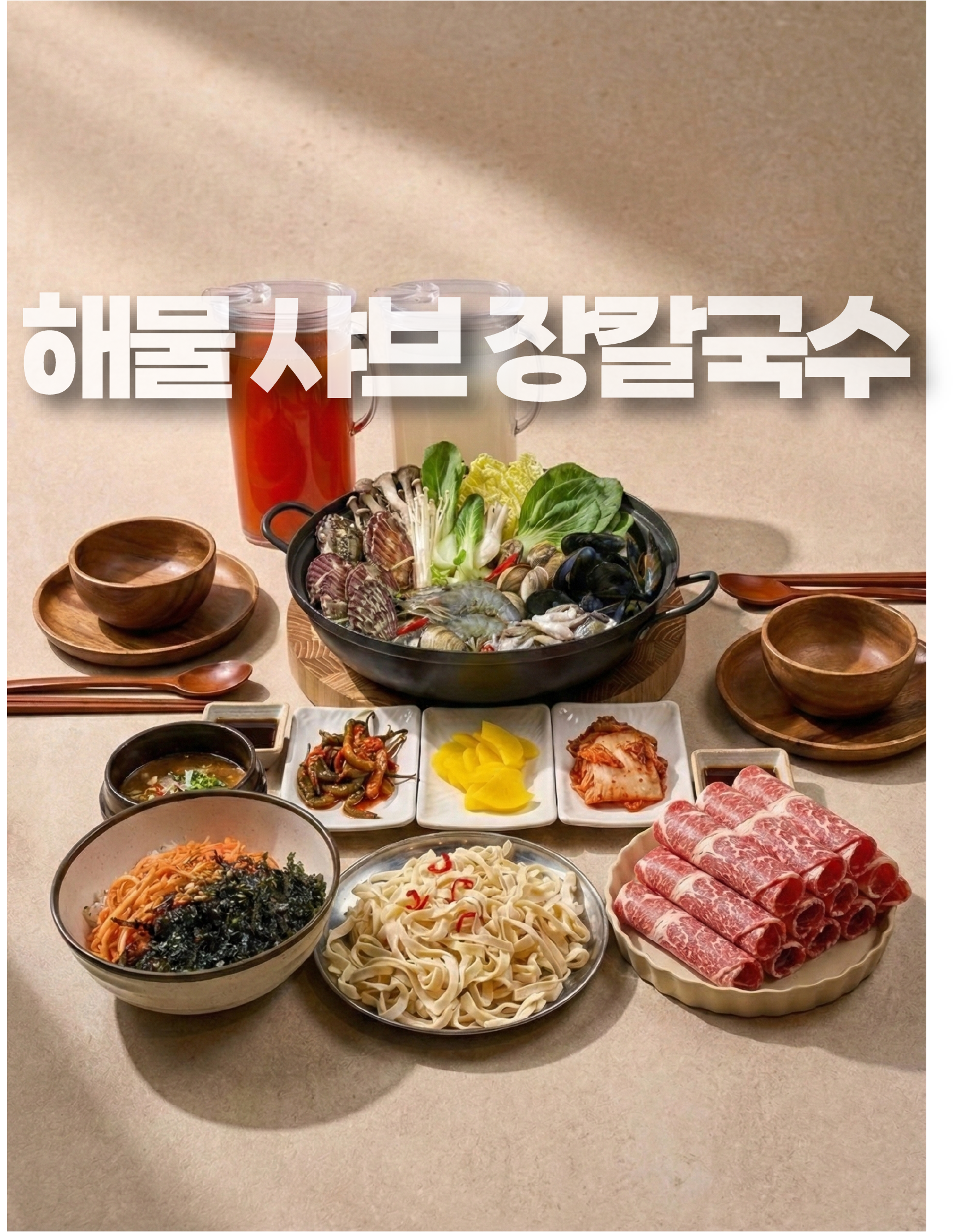 해물샤브 장칼국수
