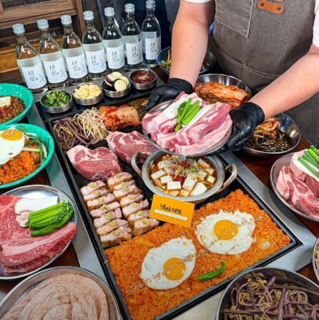 철판구이 고기집 육삼식당 오산점