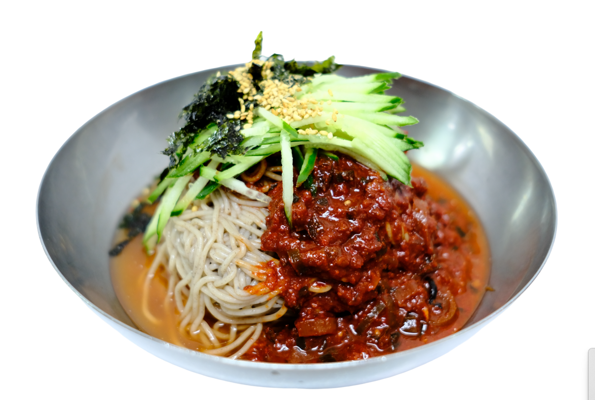 비빔막국수