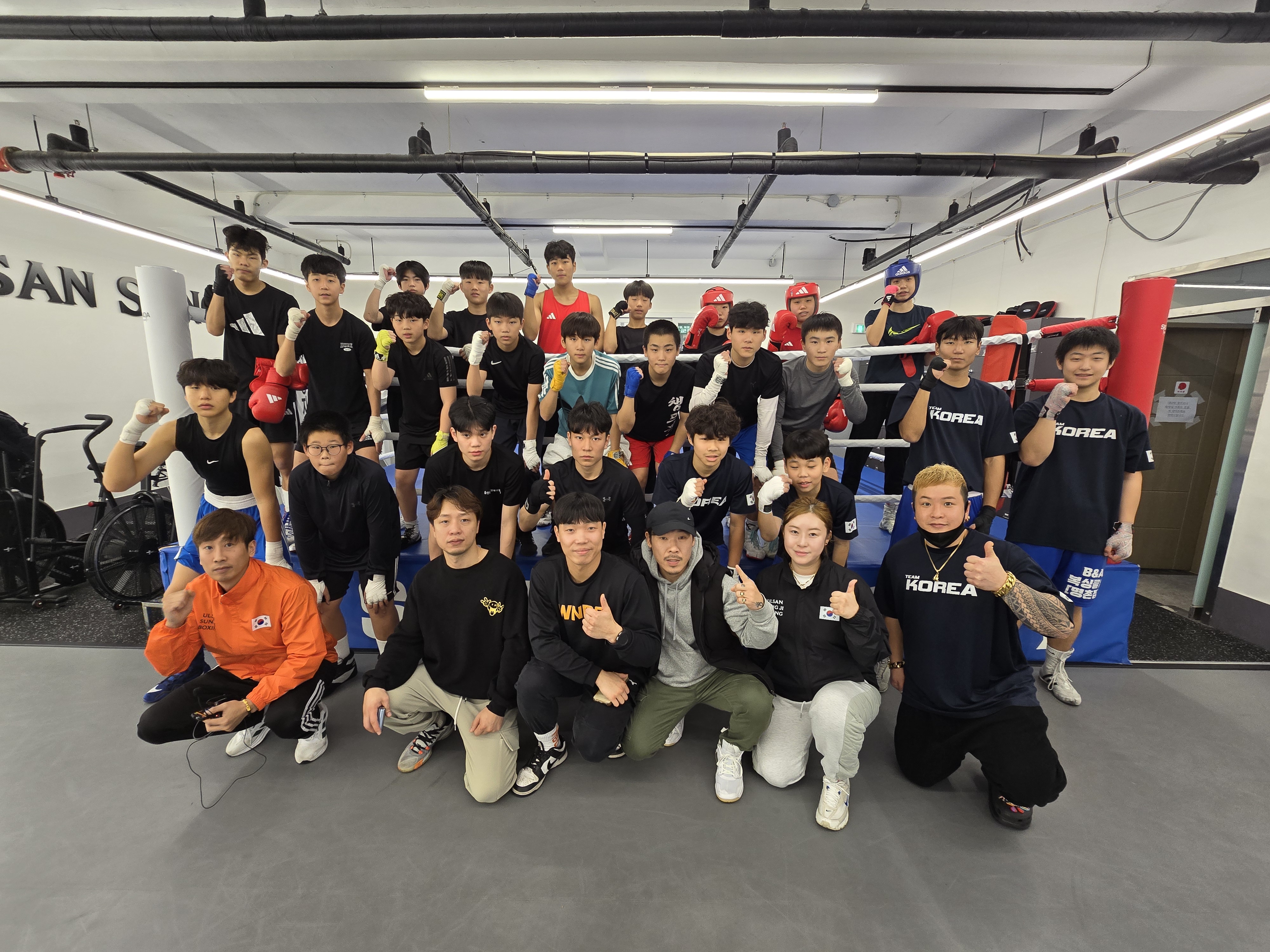울산 동구 등대로 복싱체육관 성지복싱짐 대왕암점 내부 모습 4