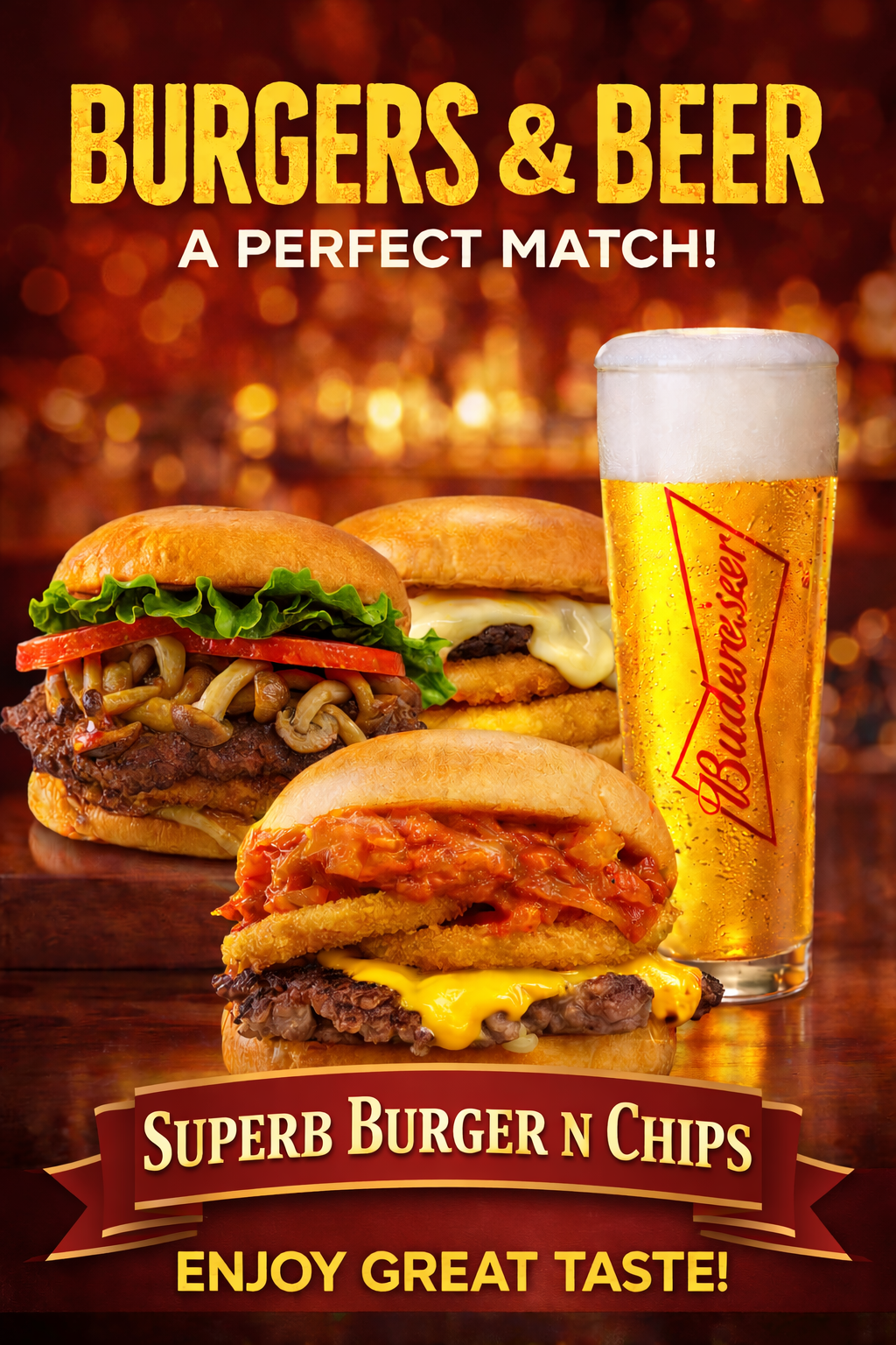 수퍼비버거앤칩스