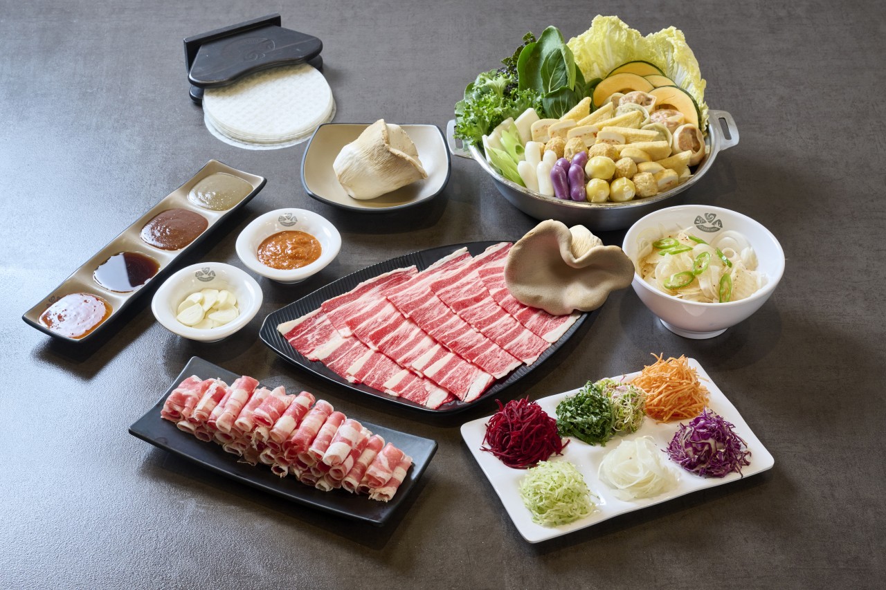 한우 우삼겹 구이 & 샤브