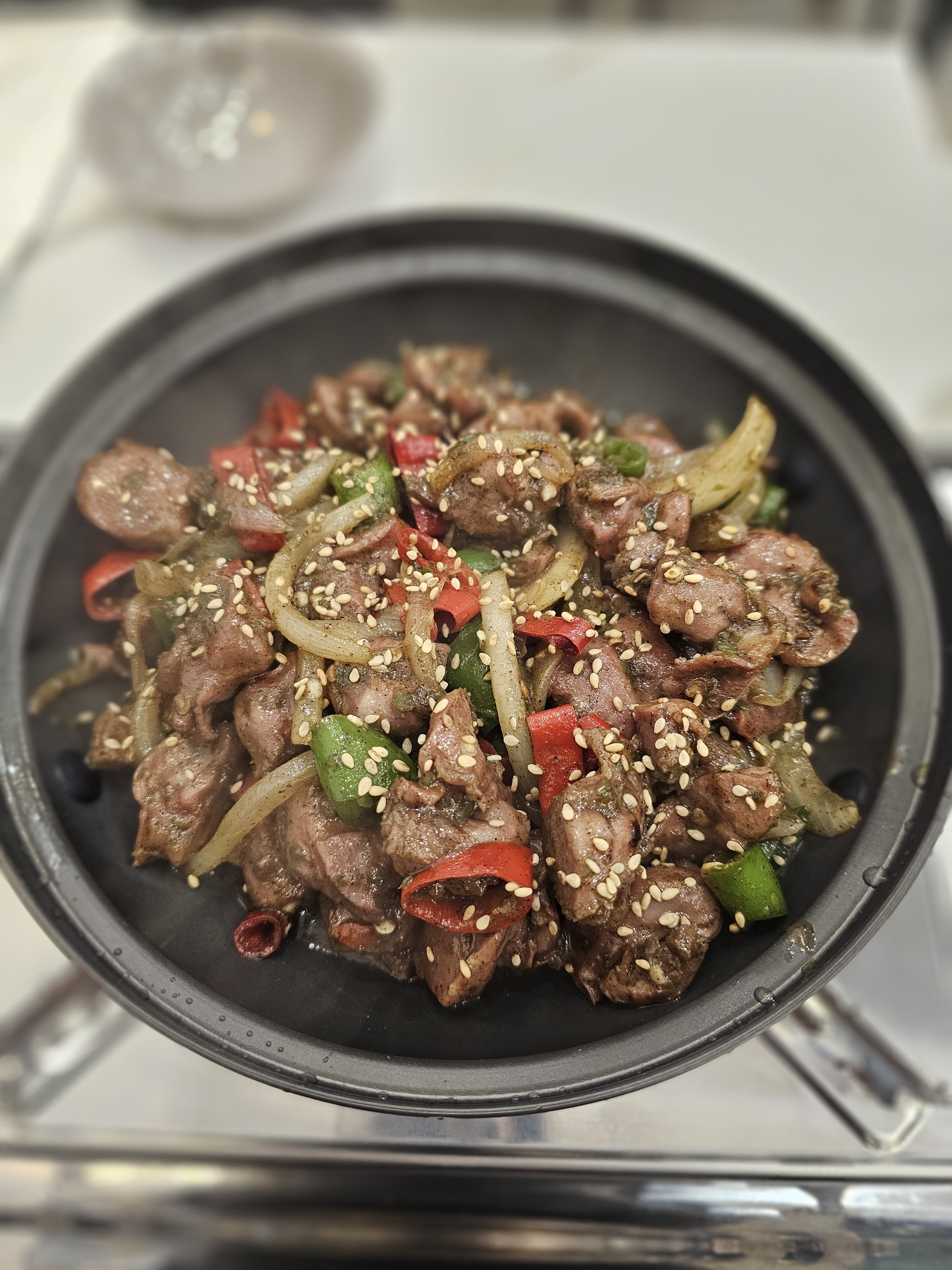닭똥집볶음(야식메뉴)