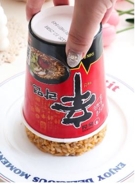 치즈폭탄 신라면 볶음밥