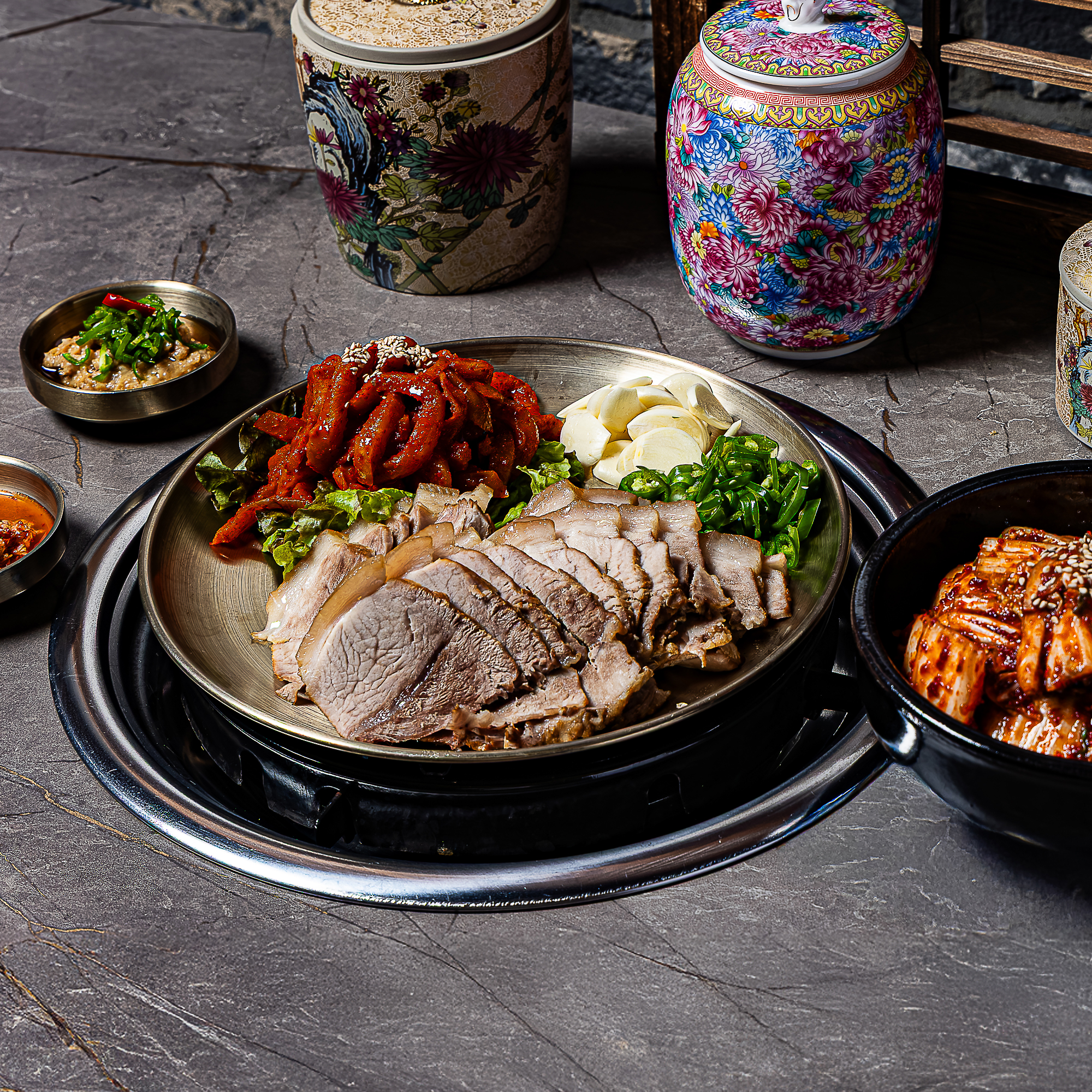 갓 삶은 한돈 온수육 반 접시150g