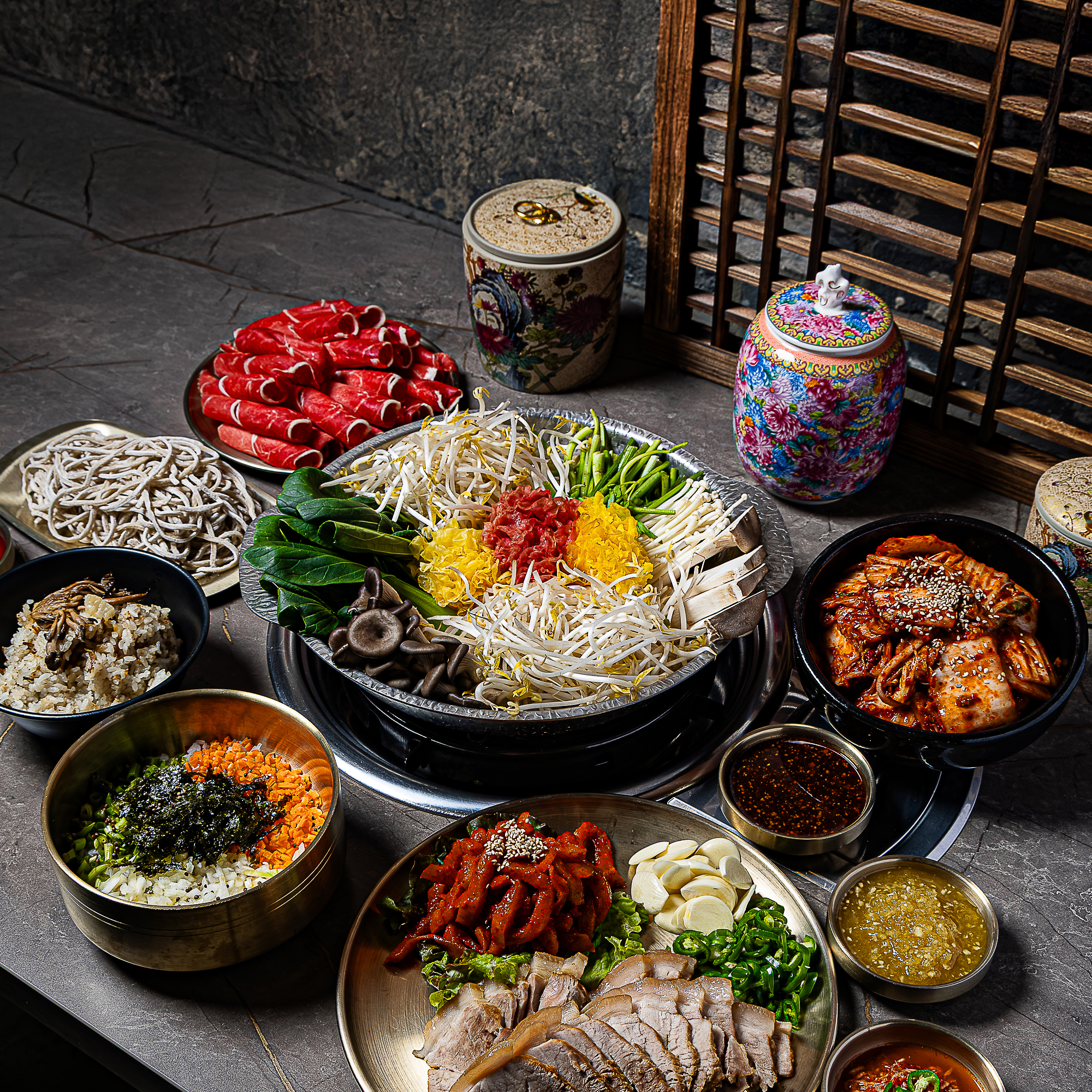 수육명인의 기막힌 수육+상황샤브칼국수