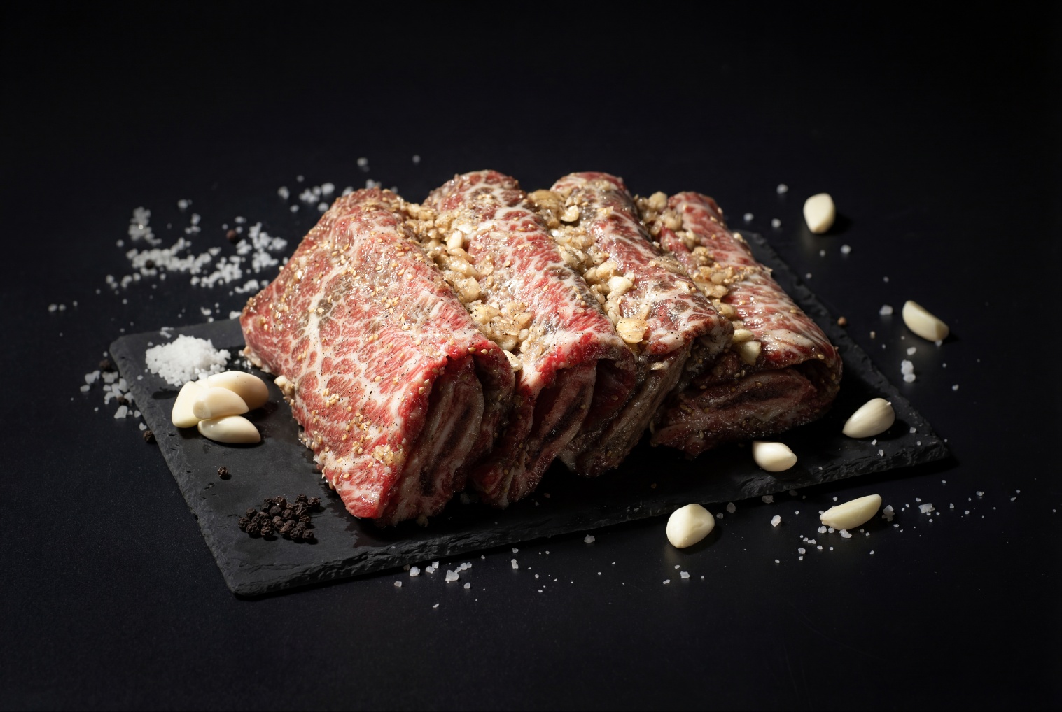 Marinated galbi (450 g per serving)