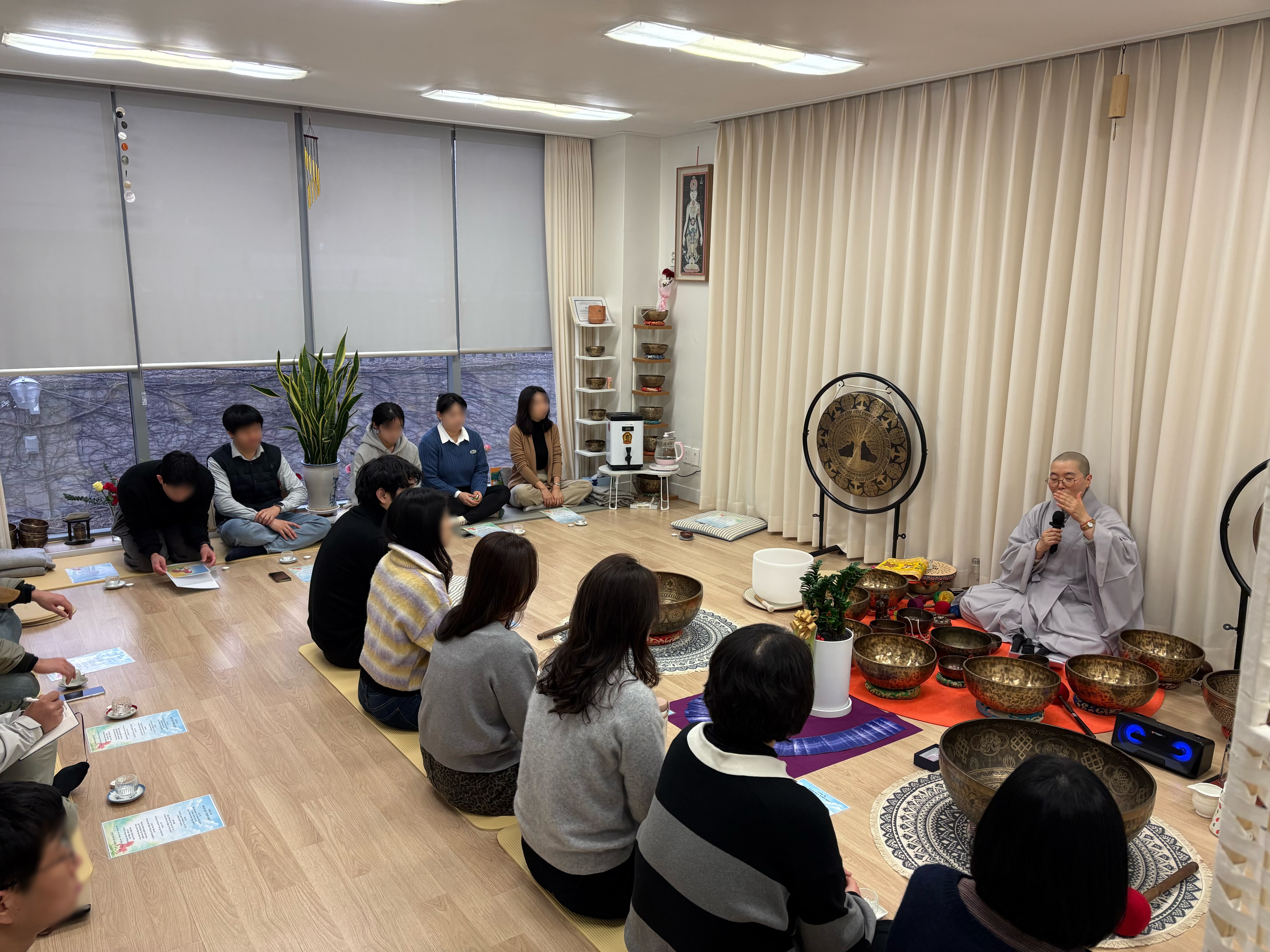 묵티나트명상센터 싱잉볼