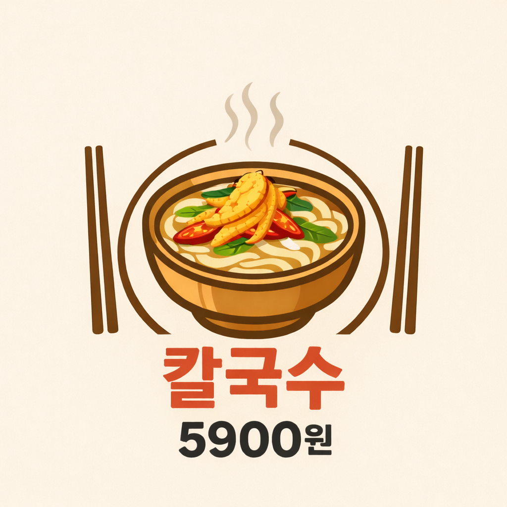 오칼국수