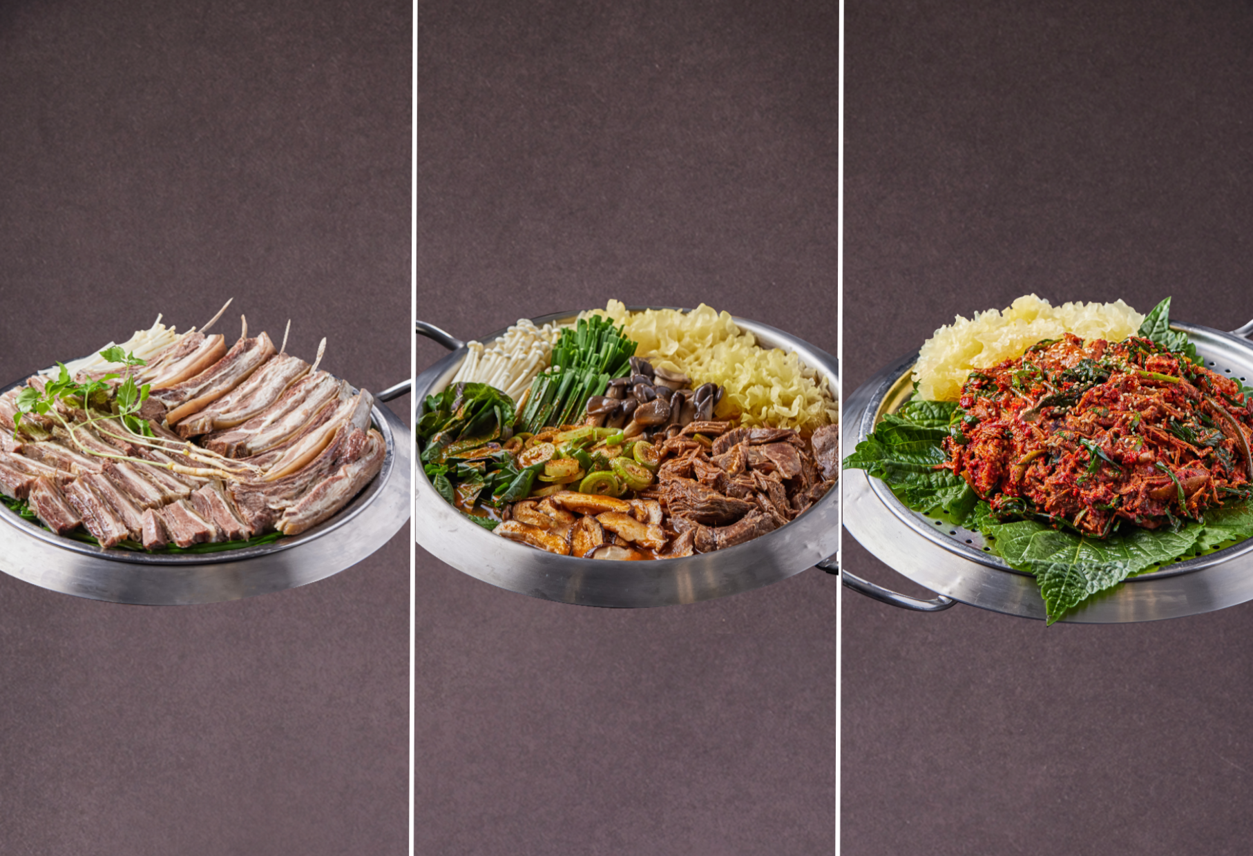[4~5인]수육大+전골2인+무침한접시