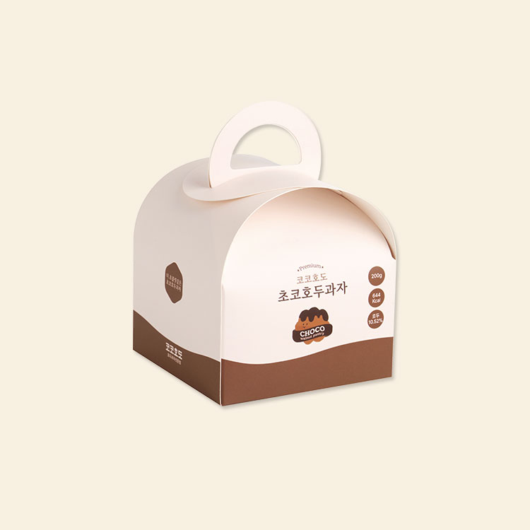 초코컵 호두과자