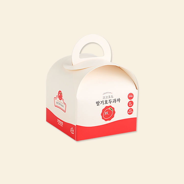 딸기컵 호두과자