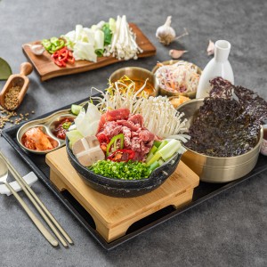 소고기전골솥밥