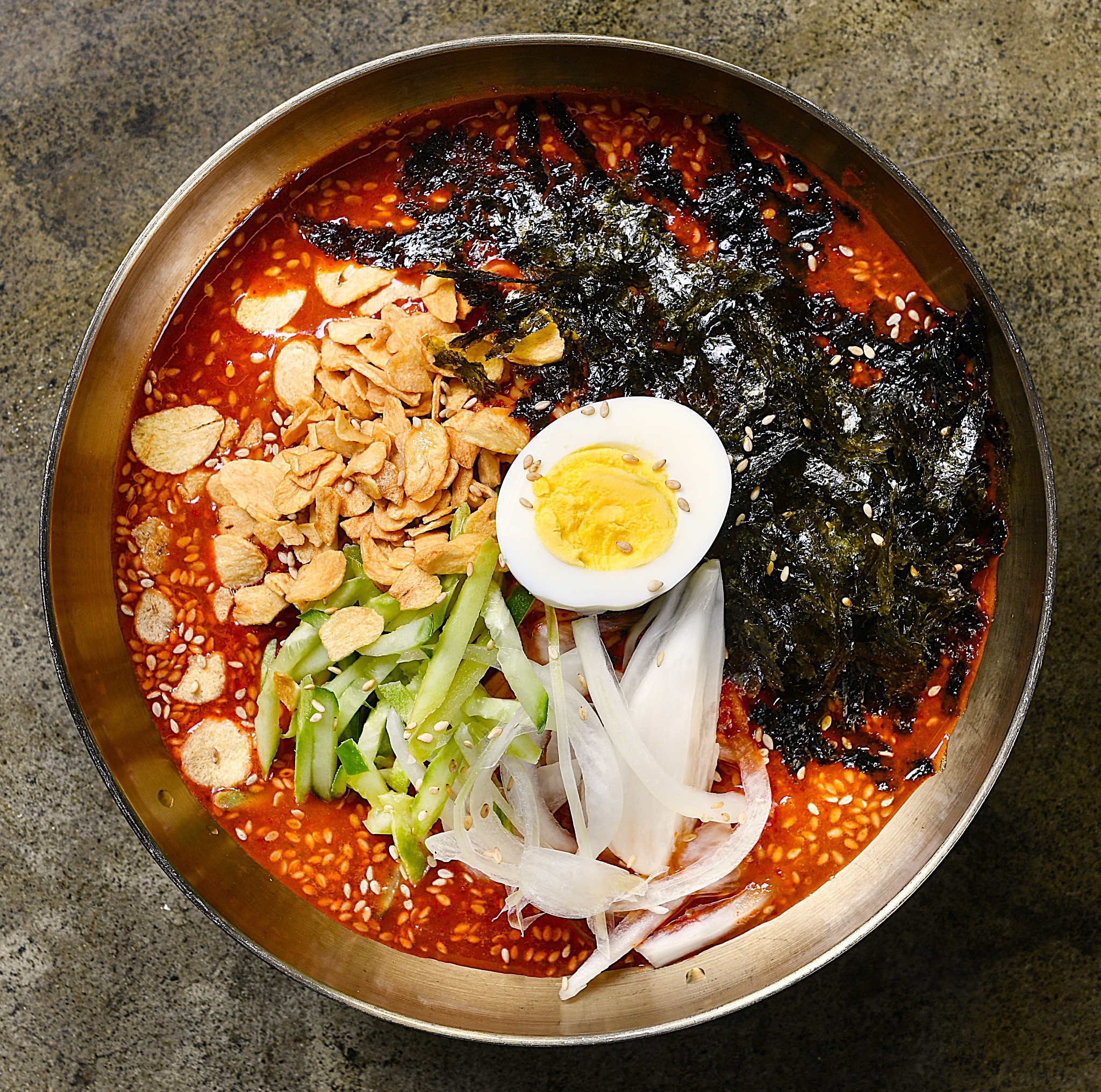 오목교비빔국수