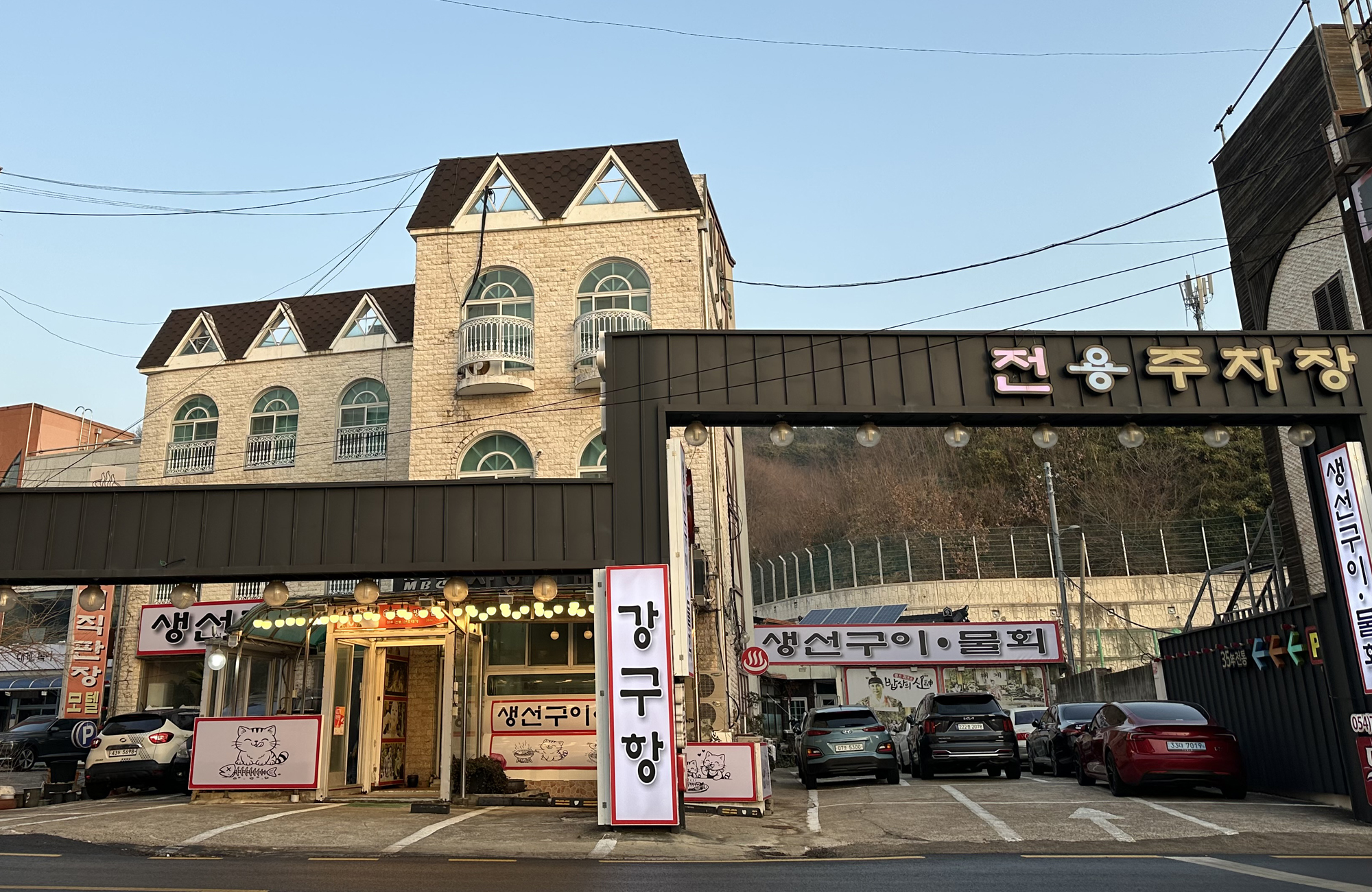 생선구이물회 강구항