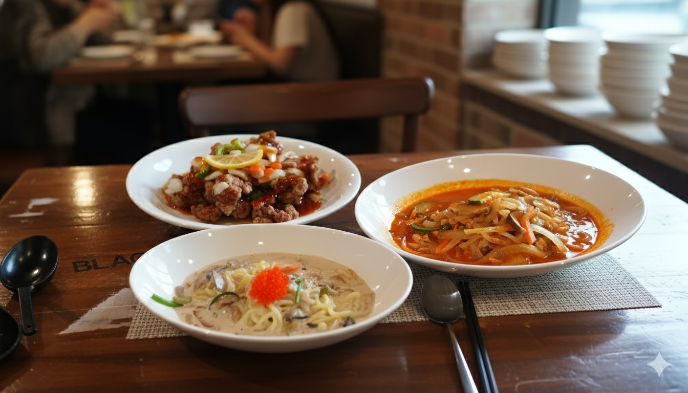 블랙스완짬뽕카페